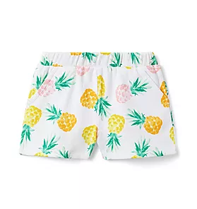Pineapple French Terry Short