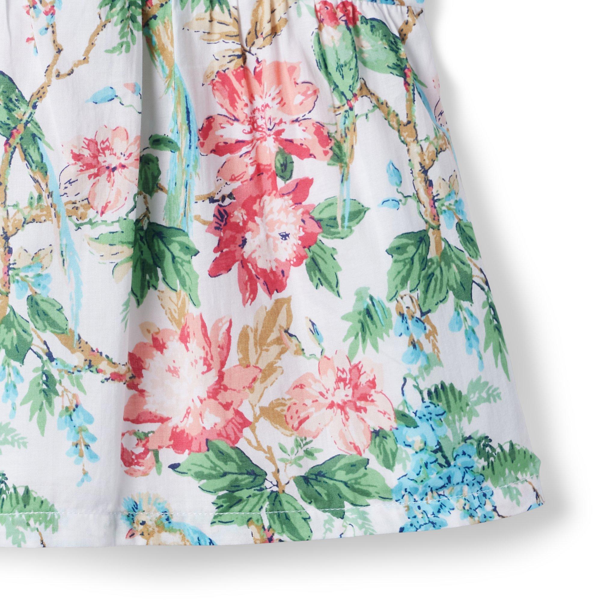 Tropical Floral Bow Top image number 3