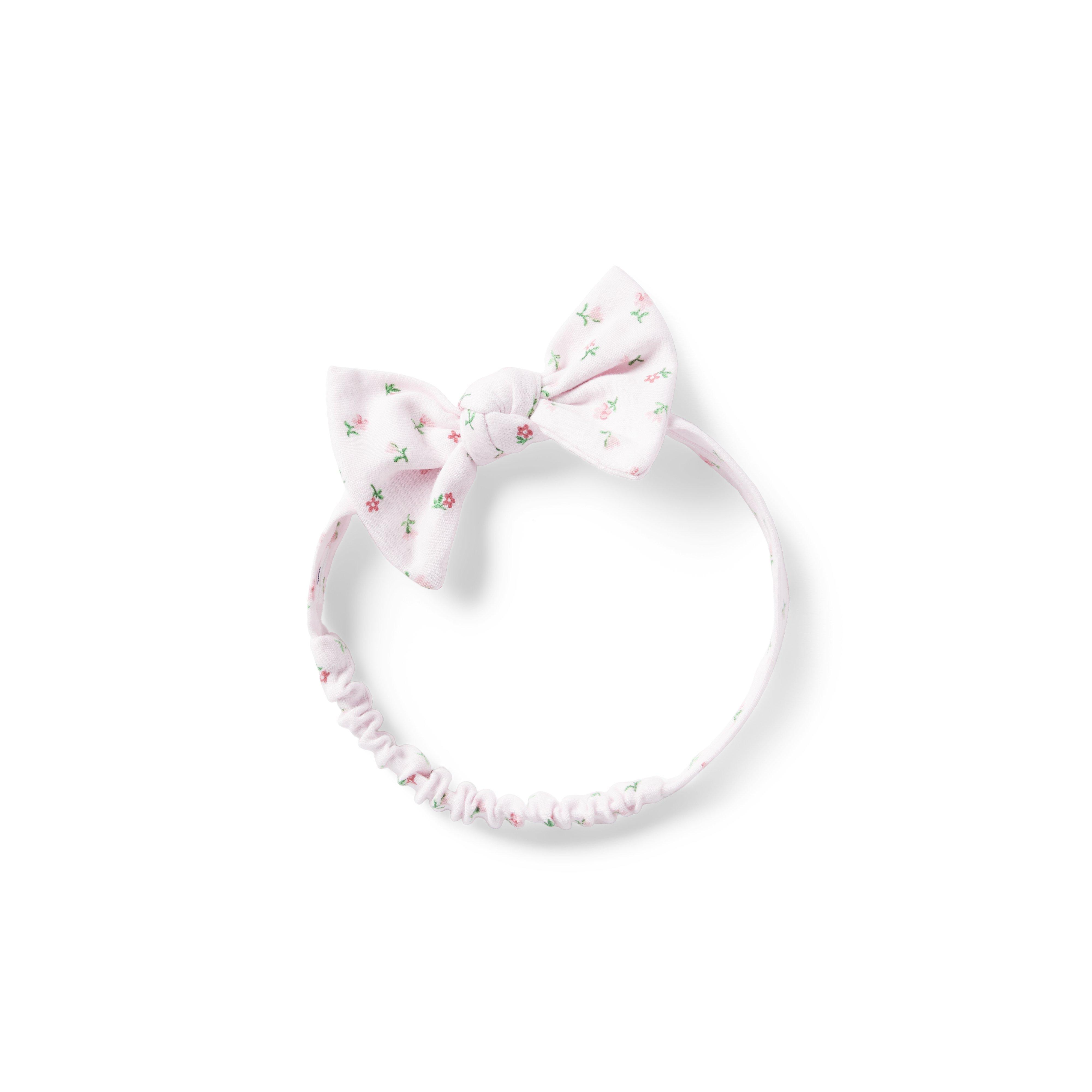 Baby Ditsy Floral Soft Bow Headband image number 0