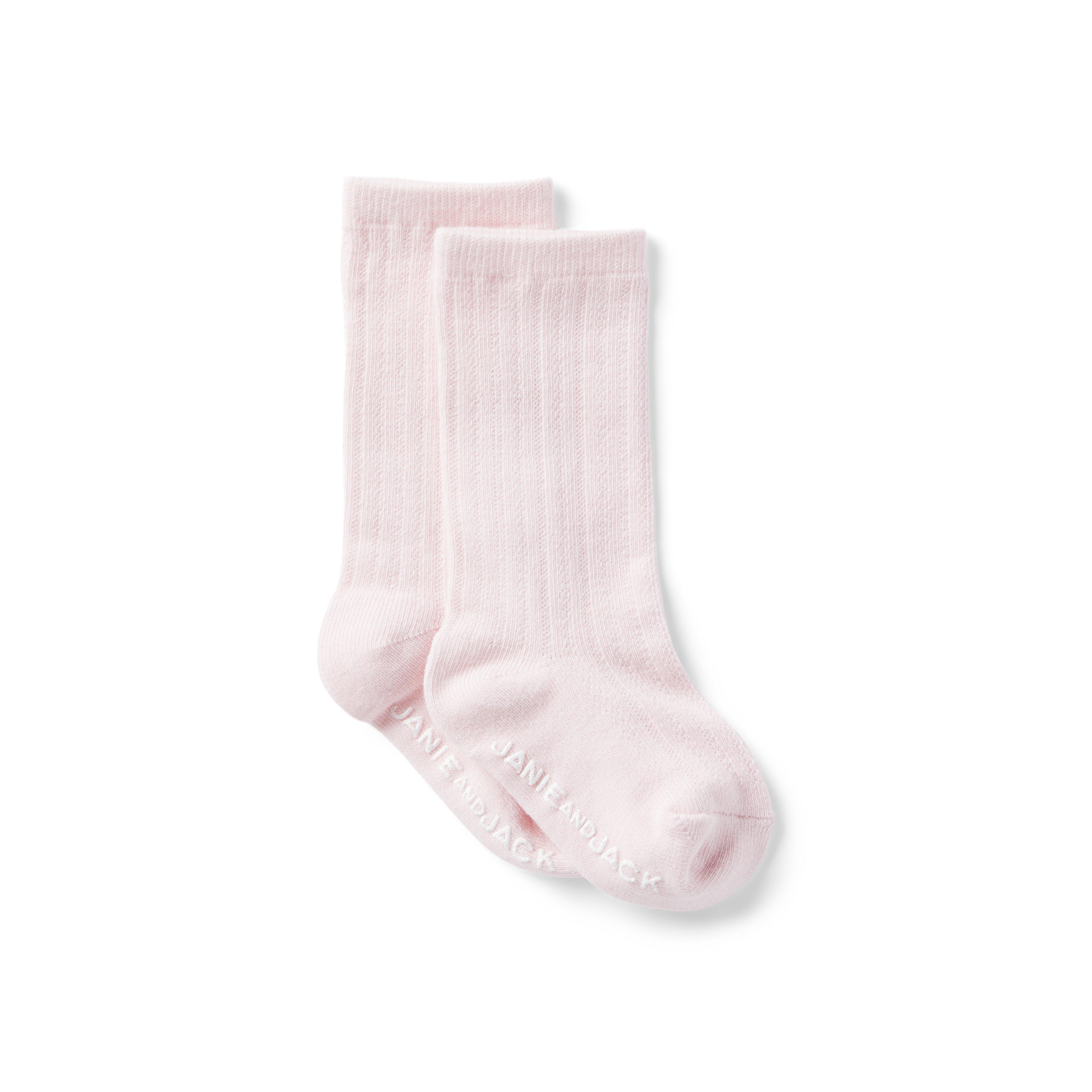 Baby Pointelle Knee-High Sock