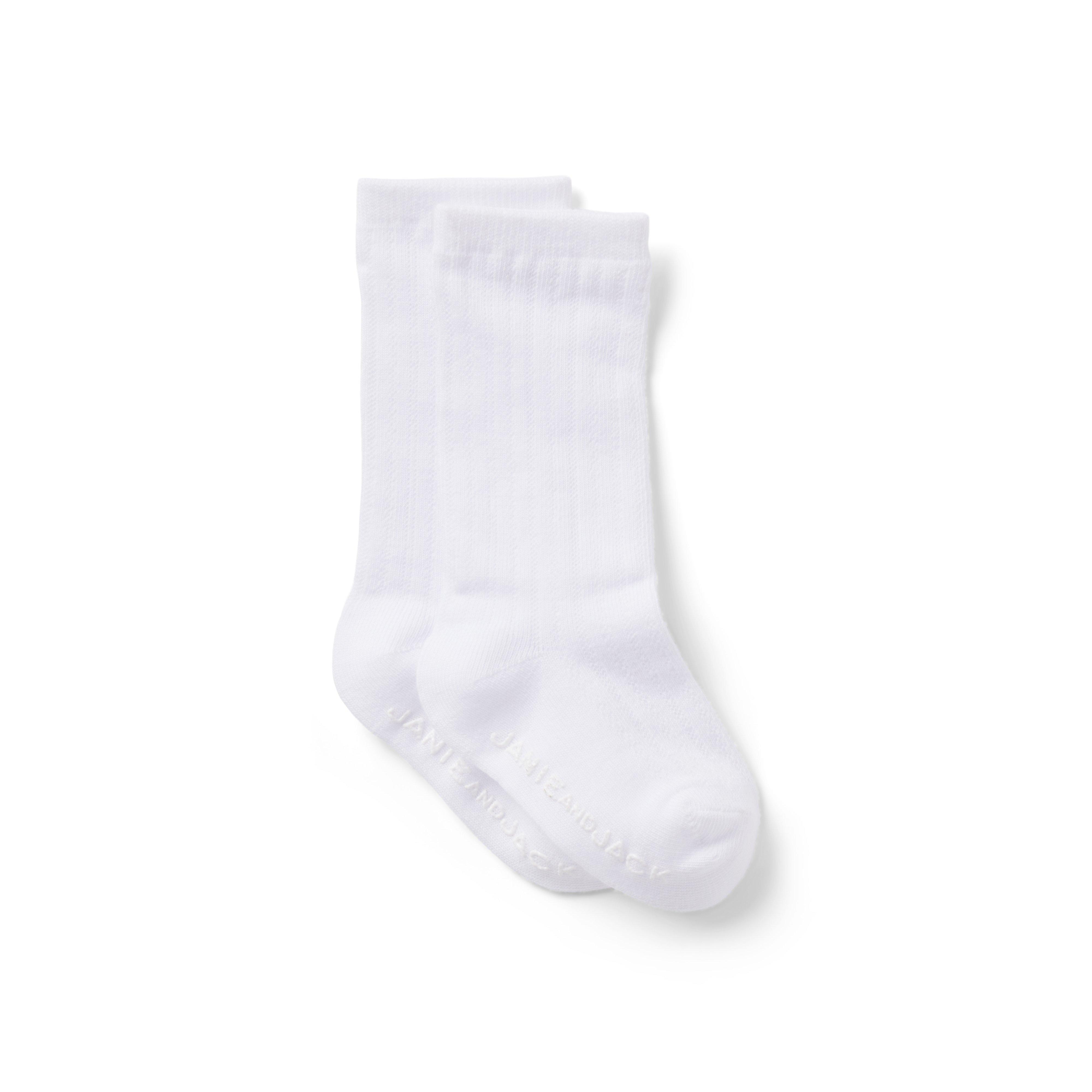 Baby Pointelle Knee-High Sock