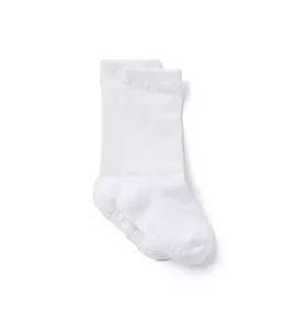 Baby Pointelle Knee-High Sock