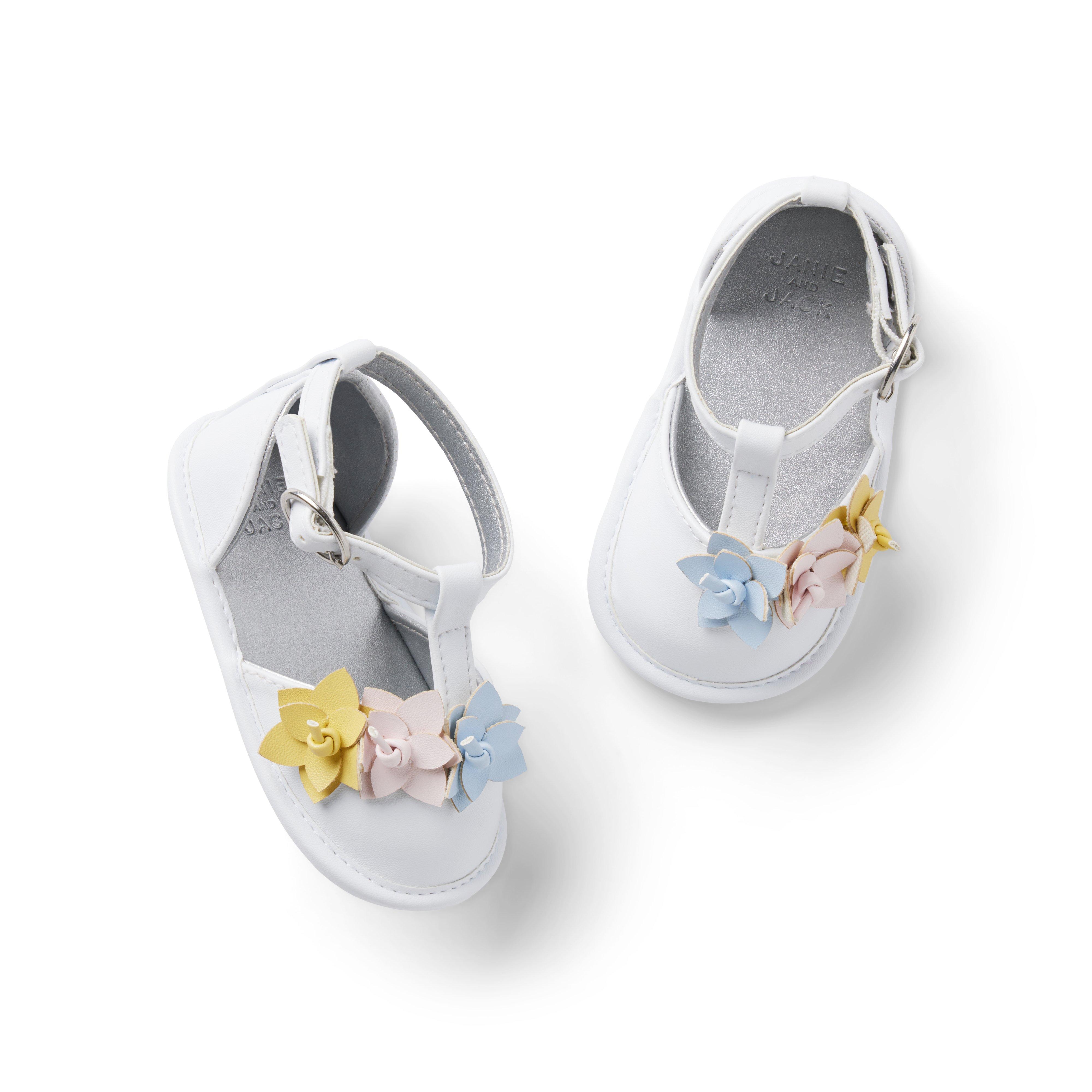 Baby Flower T-Strap Flat