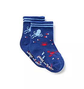 Baby Ocean Animals Sock