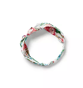 Baby Tropical Floral Knot Soft Headband