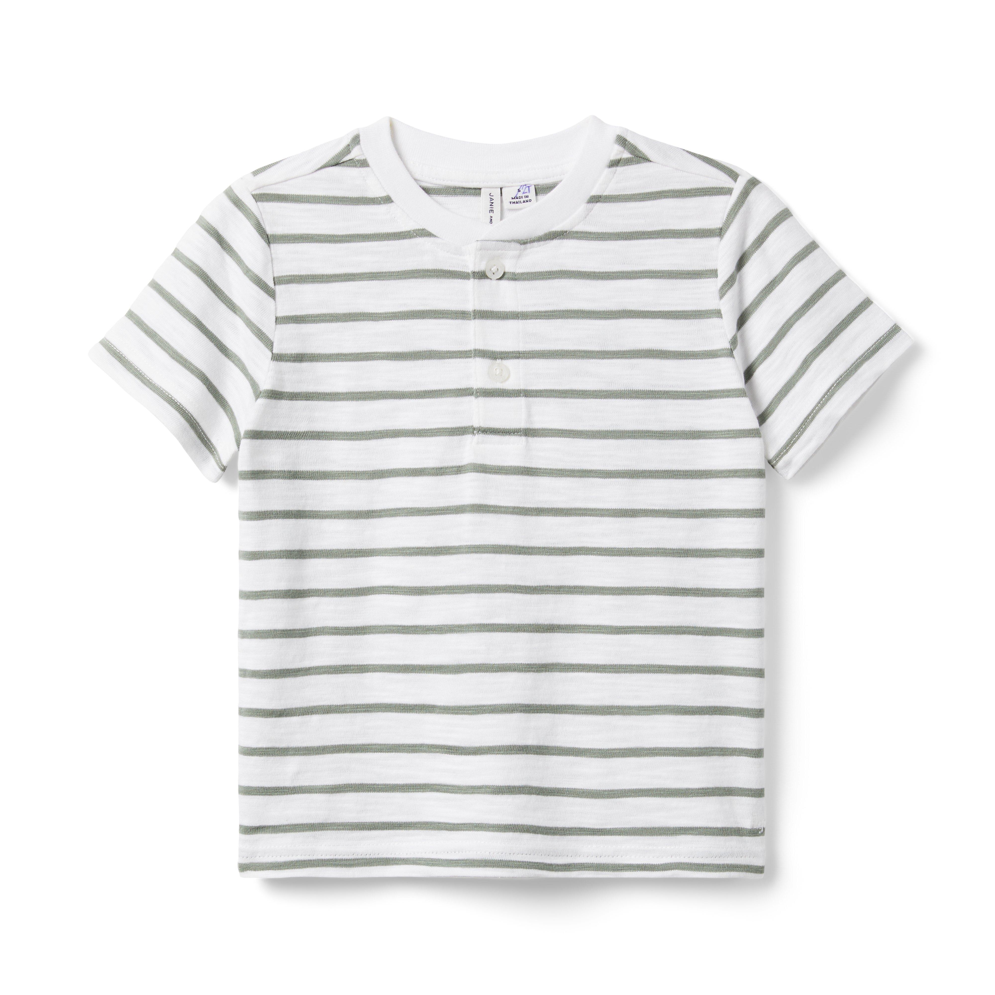 The Striped Slub Henley