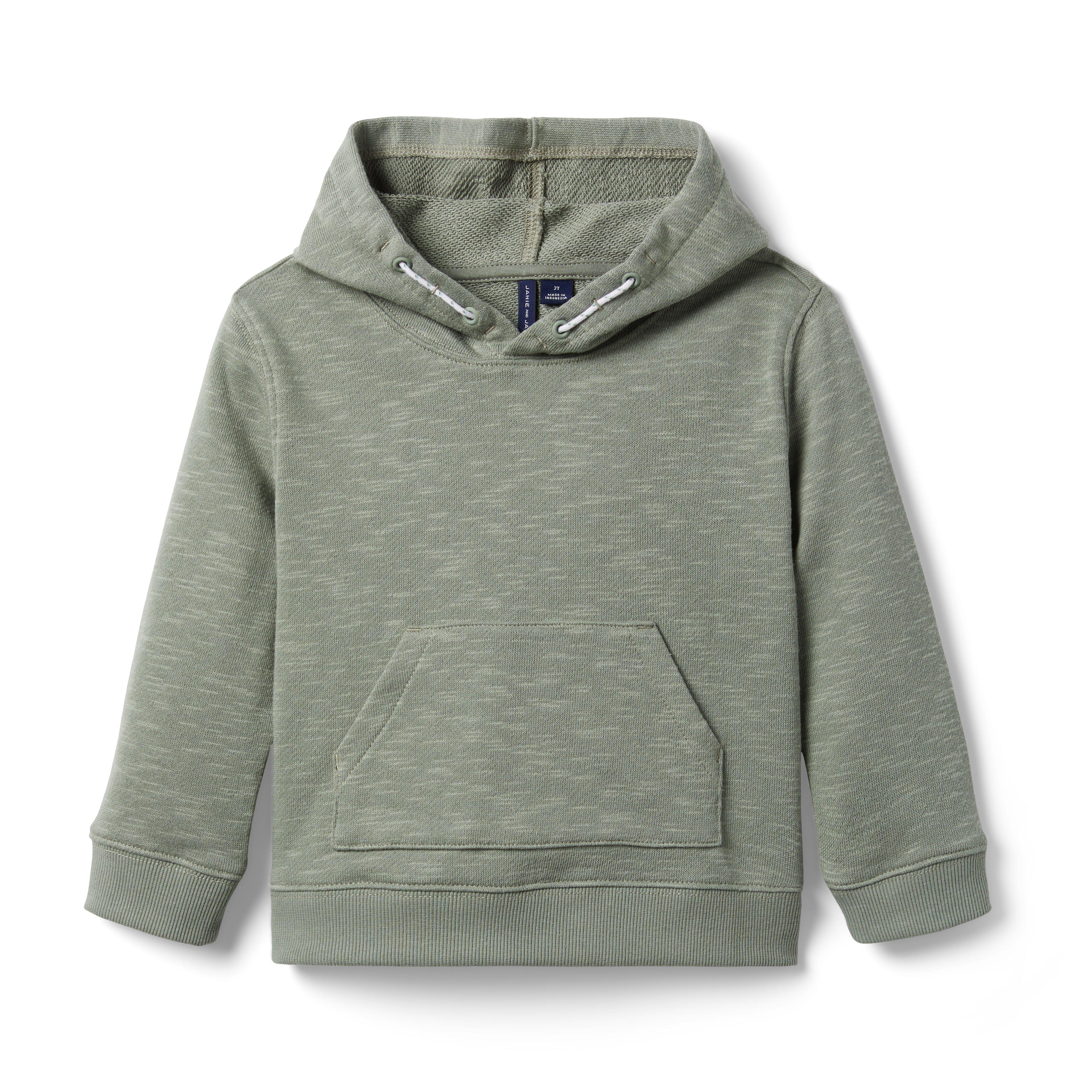 Slub French Terry Hooded Sweatshirt