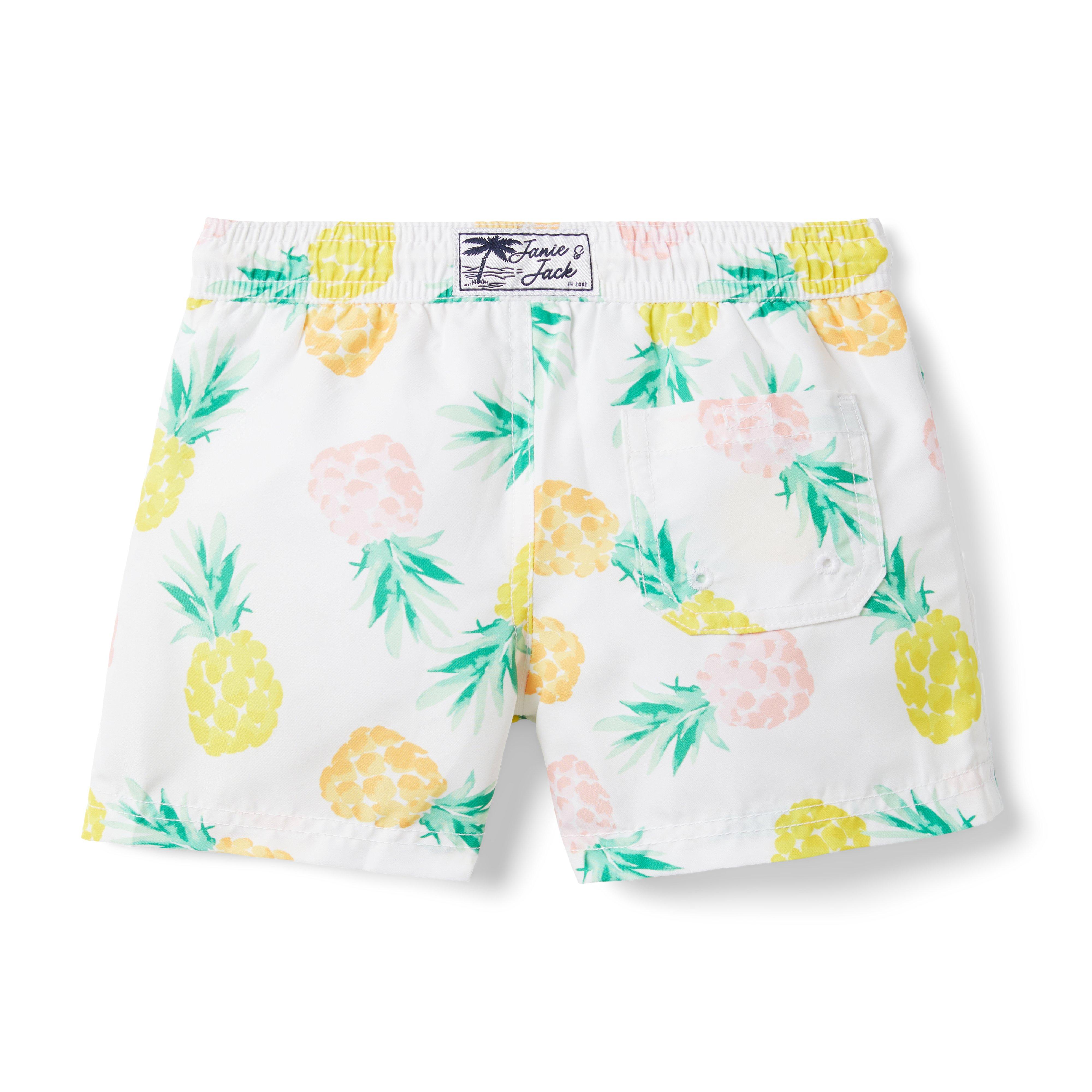 Recycled Pineapple Swim Trunk image number 1