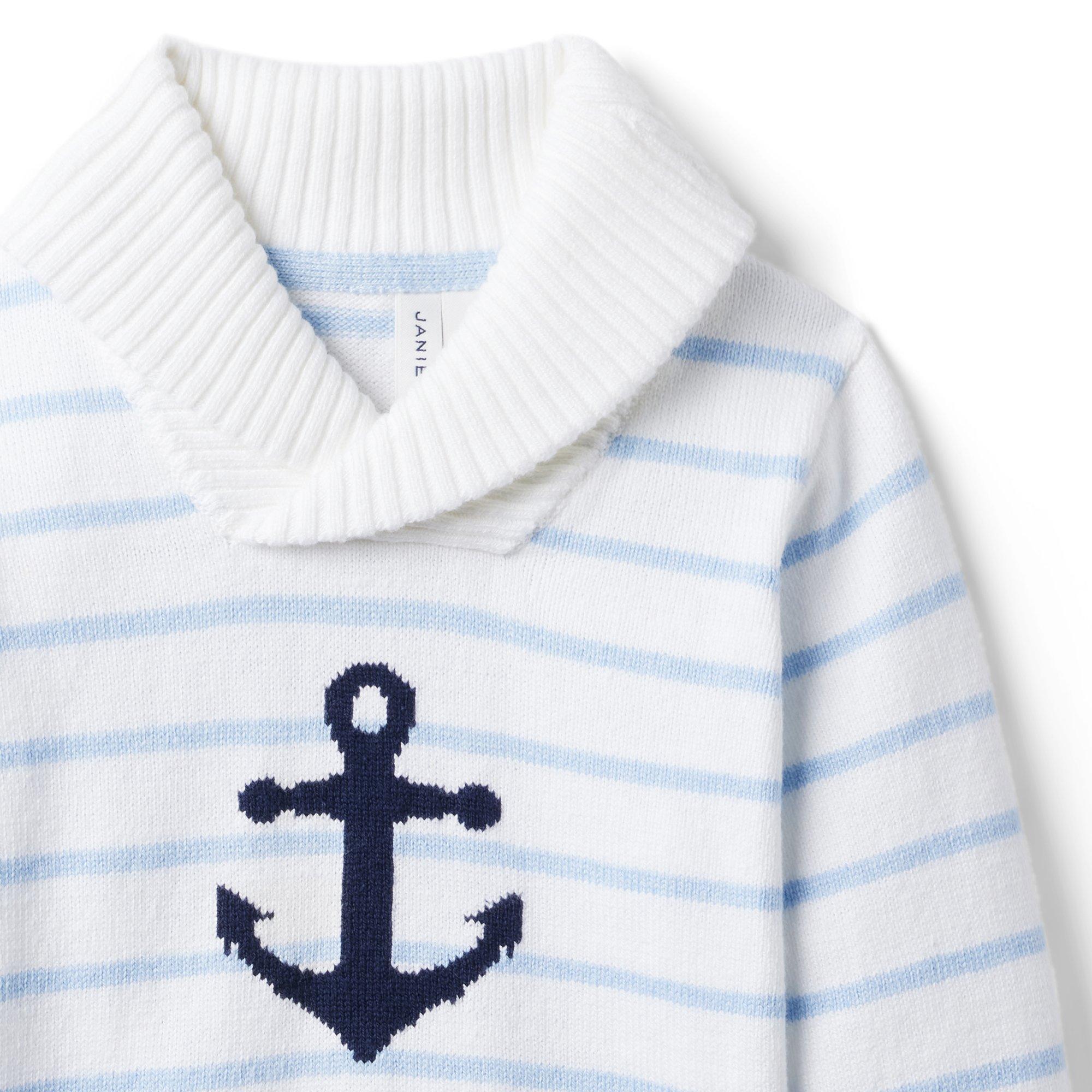 Anchor Striped Sweater image number 3