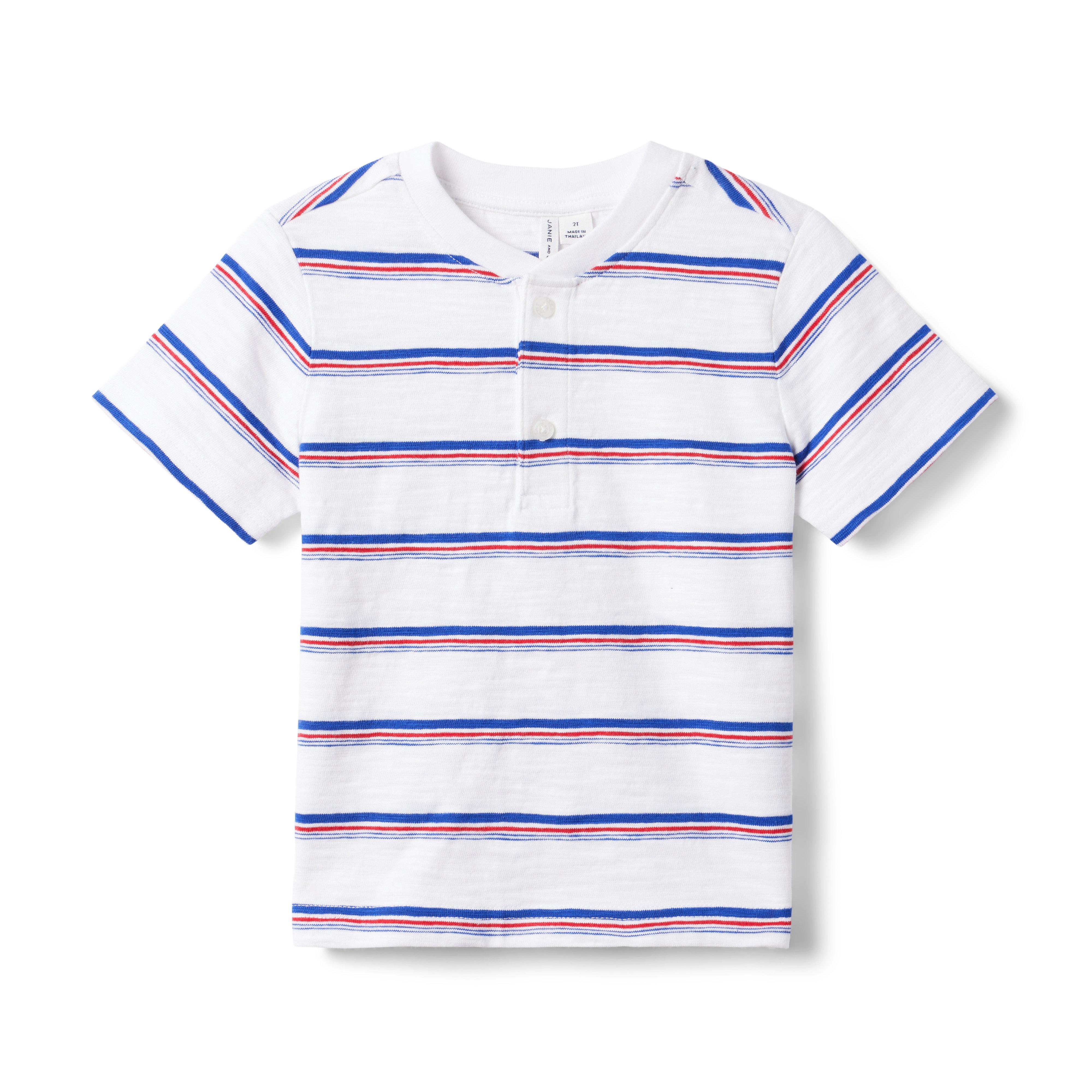 The Striped Slub Henley