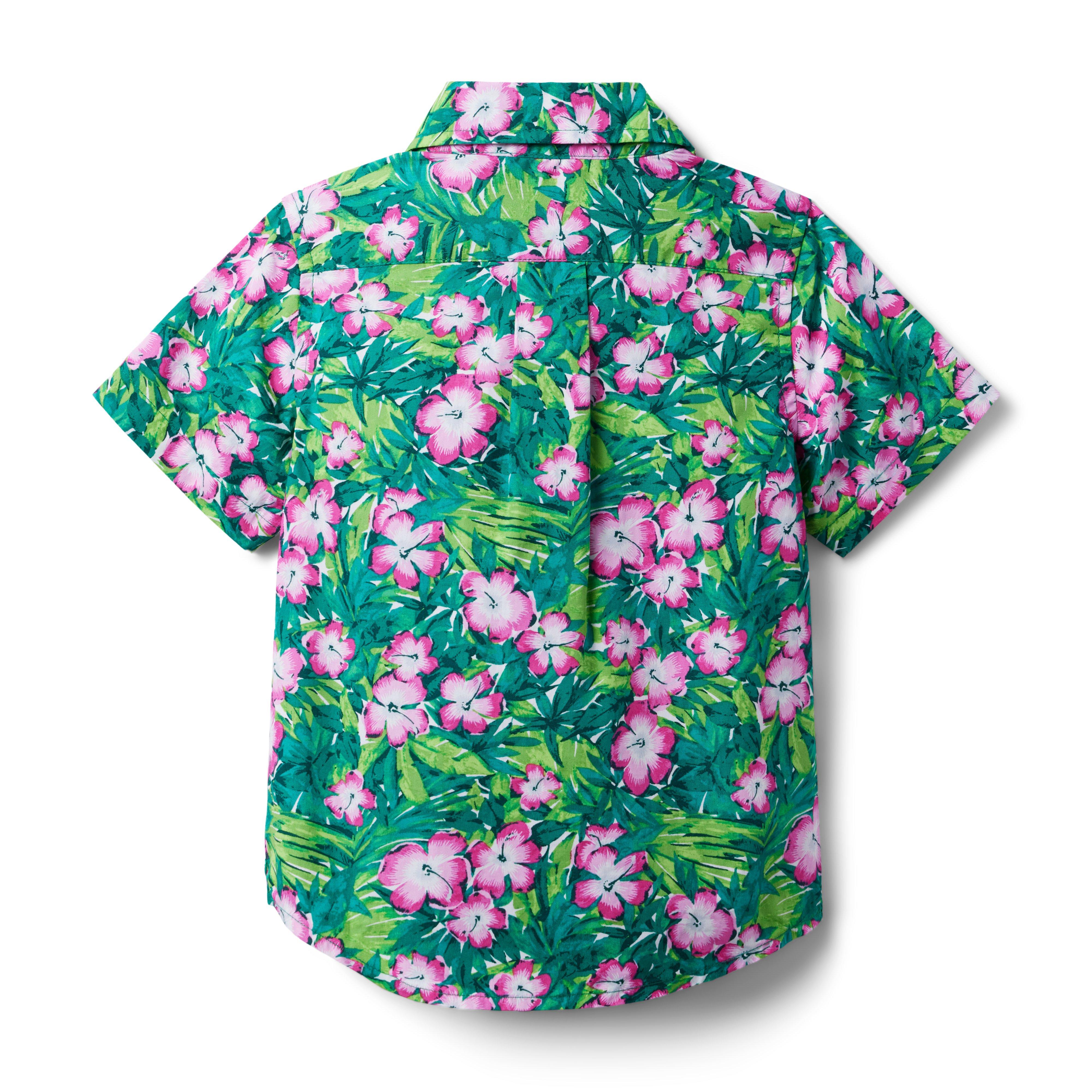 Hibiscus Poplin Shirt image number 2