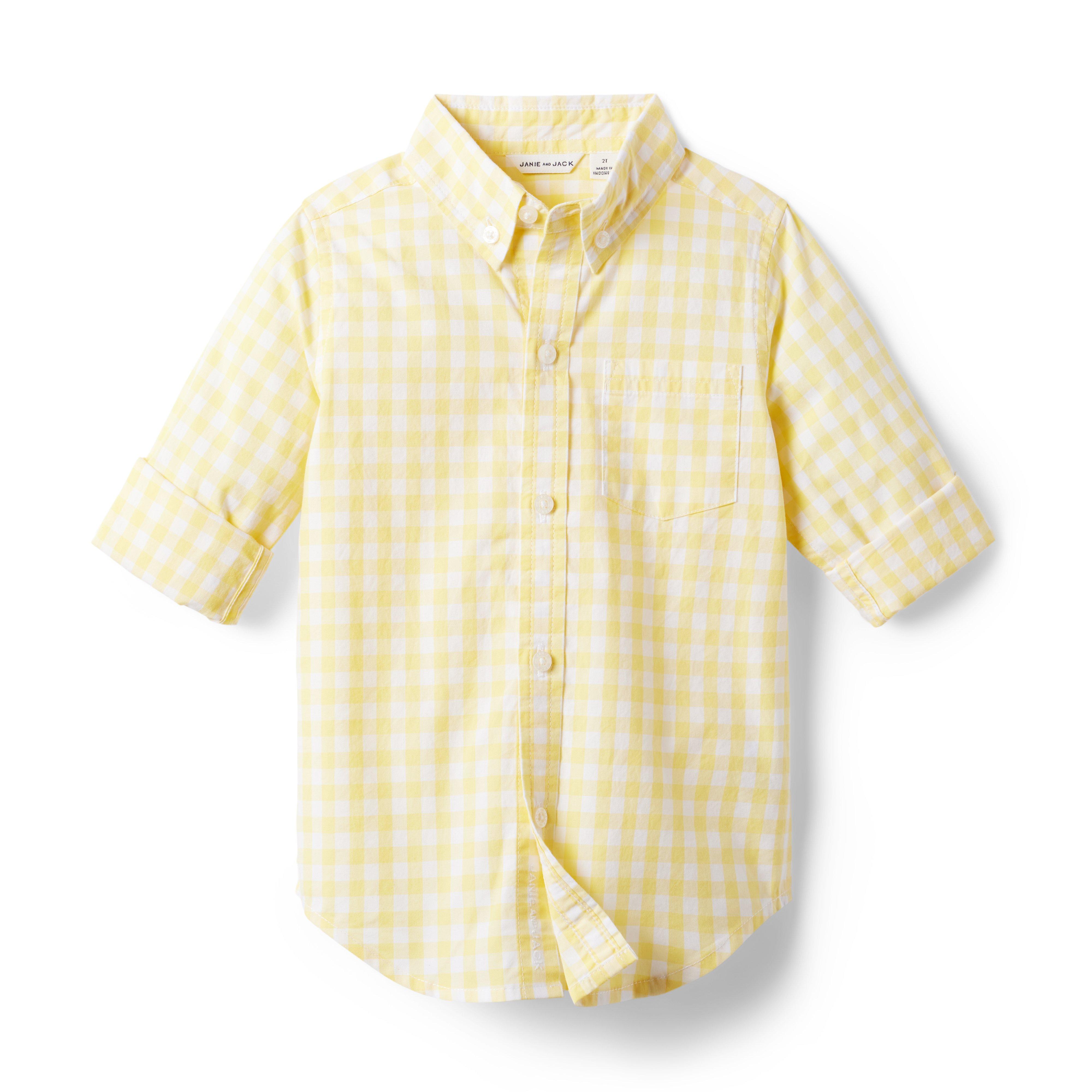 Gingham Poplin Shirt image number 3