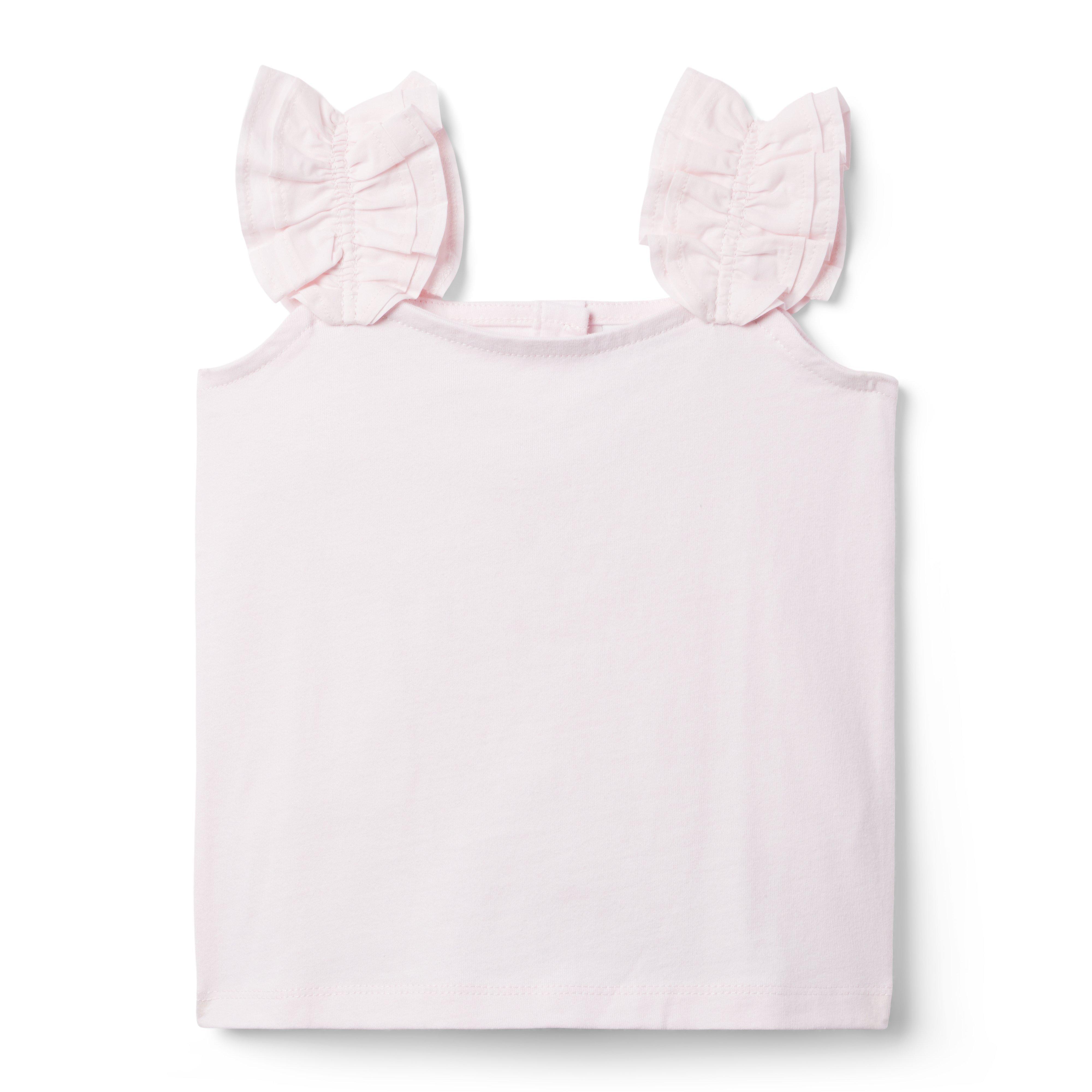 Ruffle Strap Jersey Top image number 0
