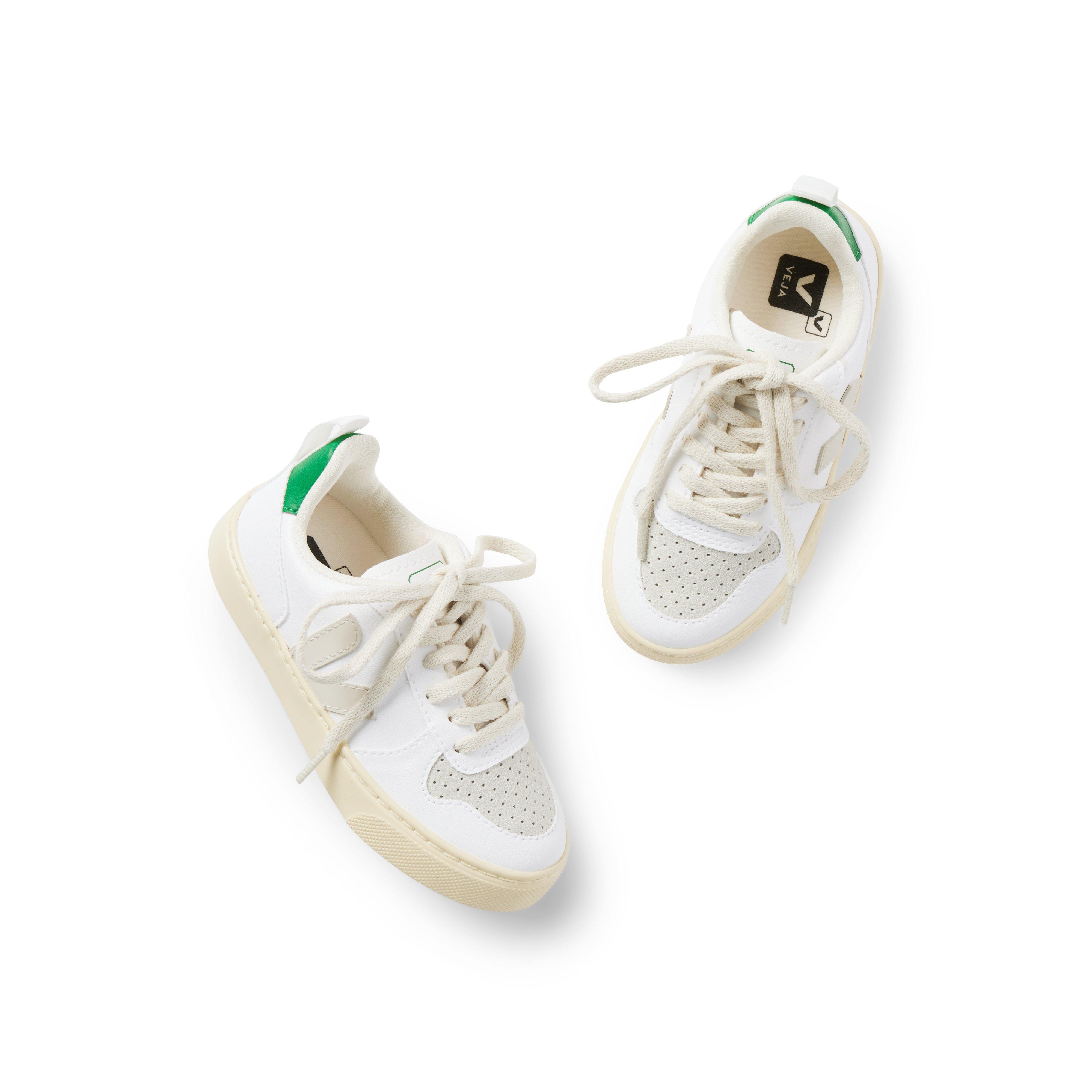 Kid Veja V-10 Lace-Up Sneaker image number 0