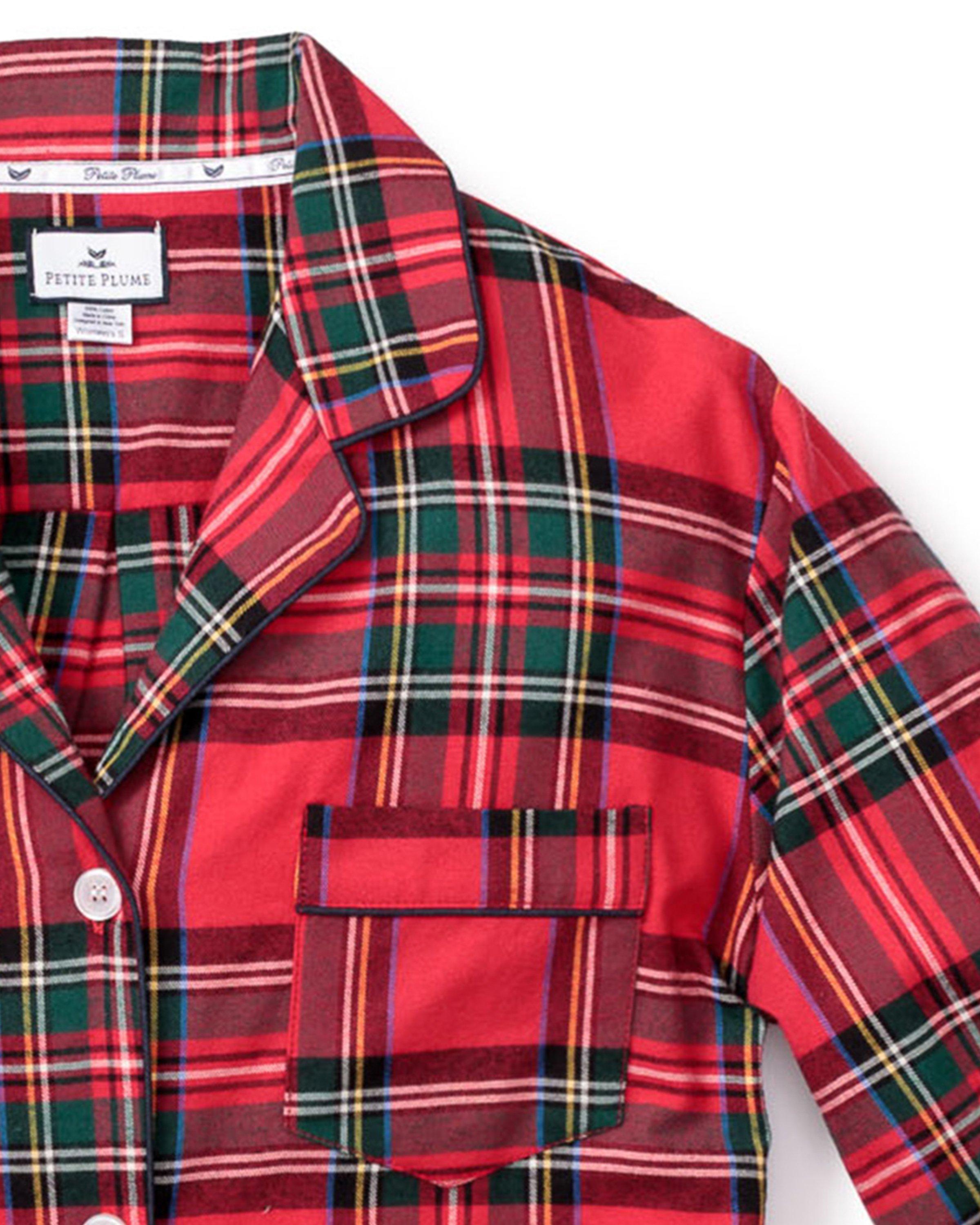 Petite Plume Women's Imperial Tartan Pajama Set image number 1