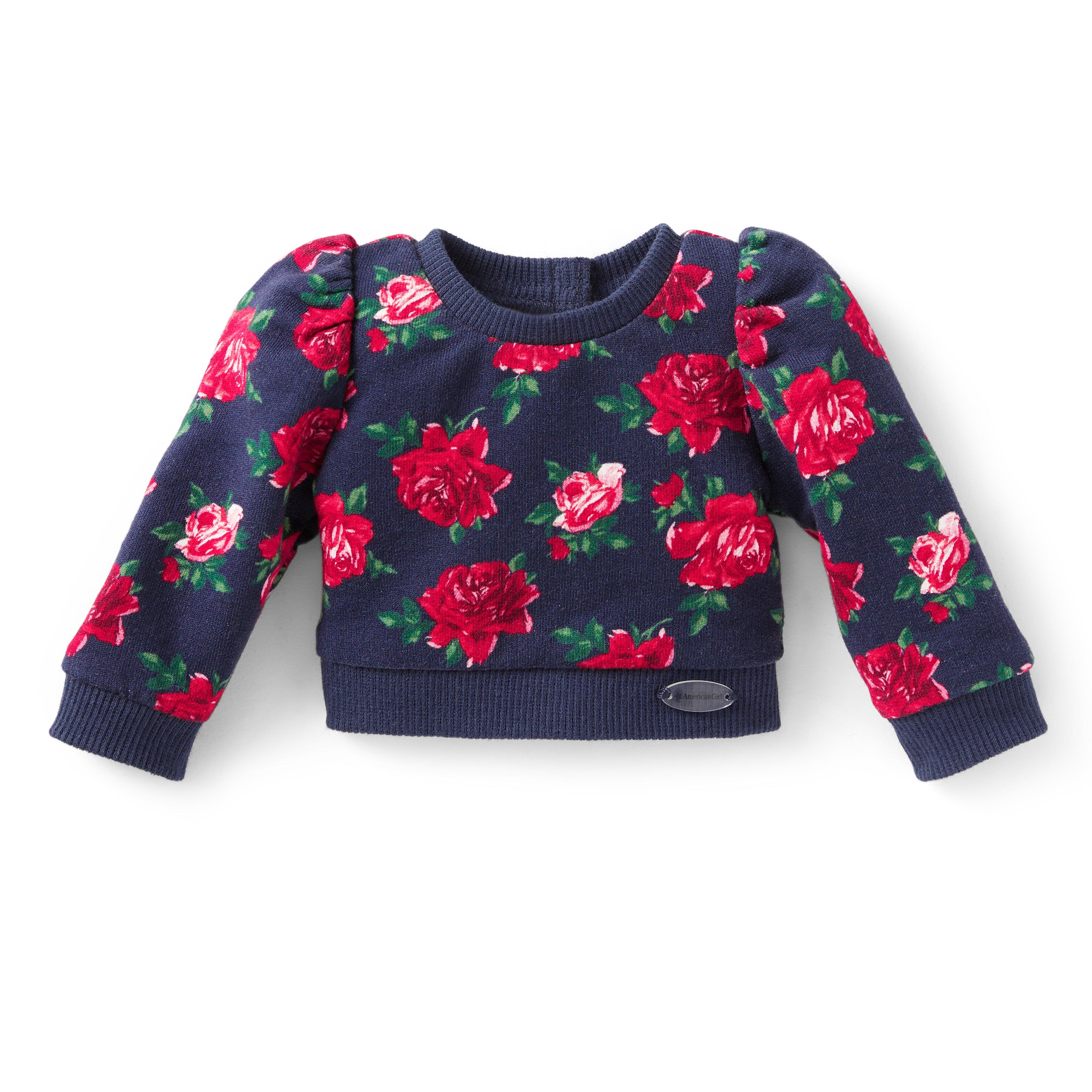 American Girl® x Janie And Jack Wrapped in Roses Top For Dolls image number 0