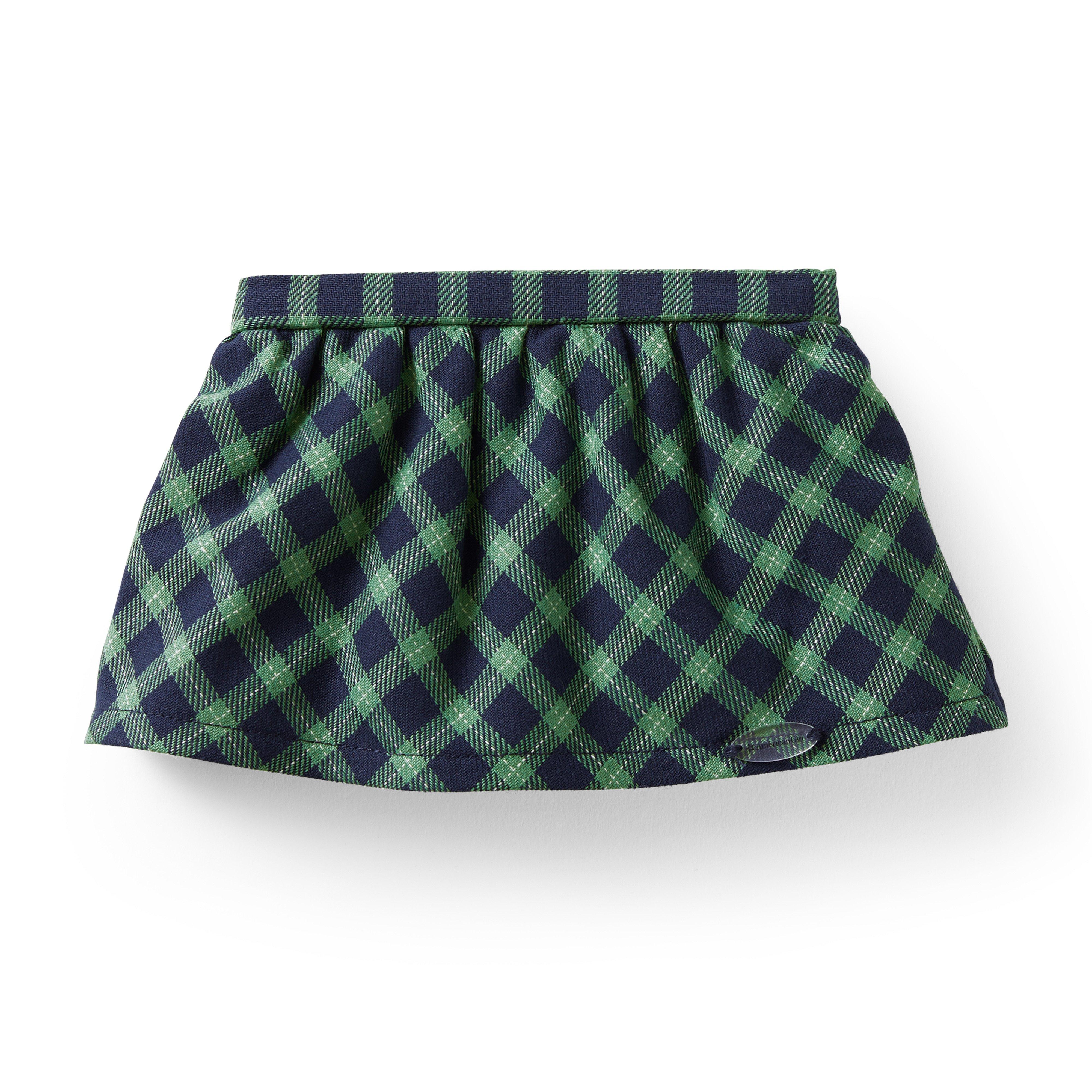 Green plaid hotsell skirt 9mm