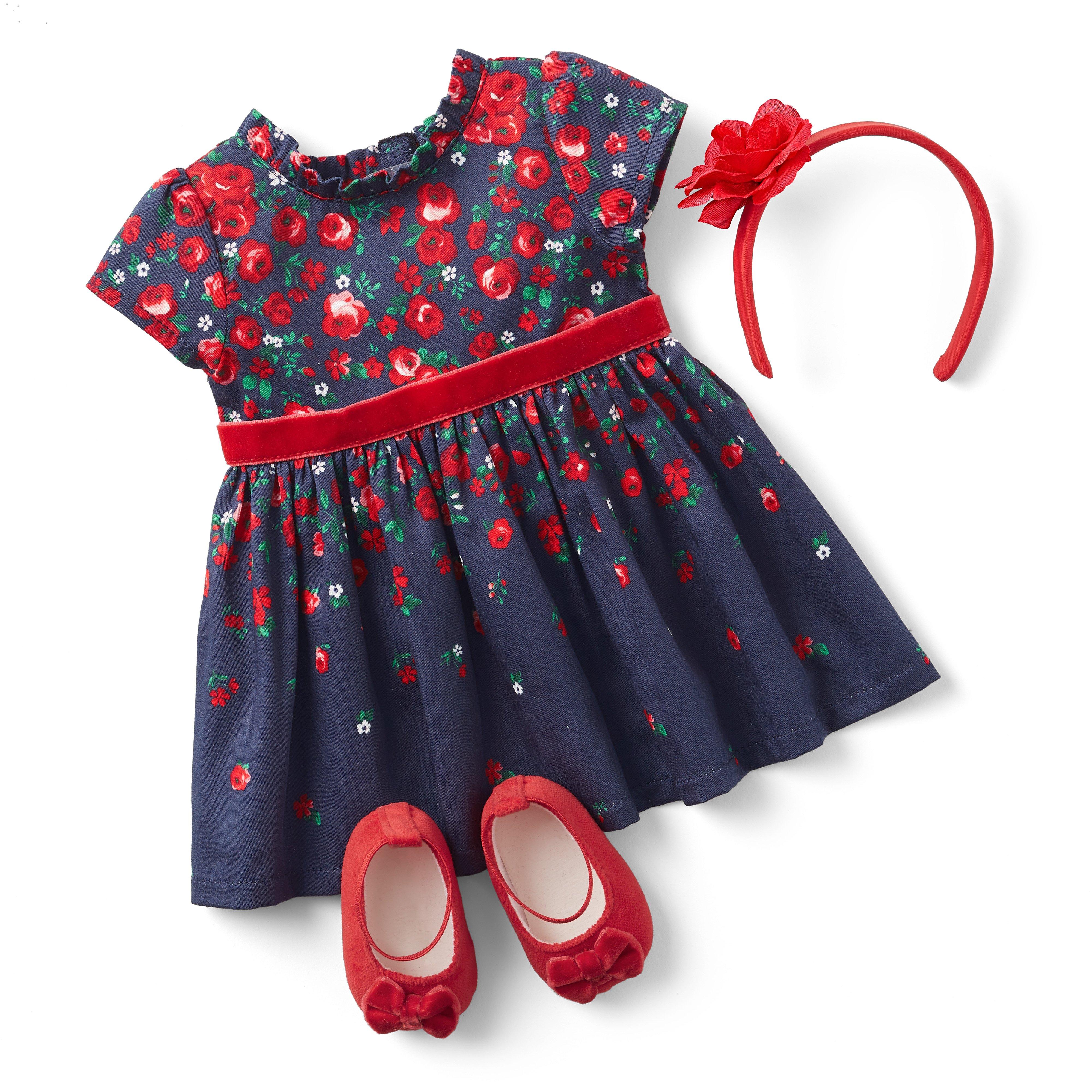 American Girl® x Janie and Jack Wrapped in Roses Doll Dress for Bitty Baby®