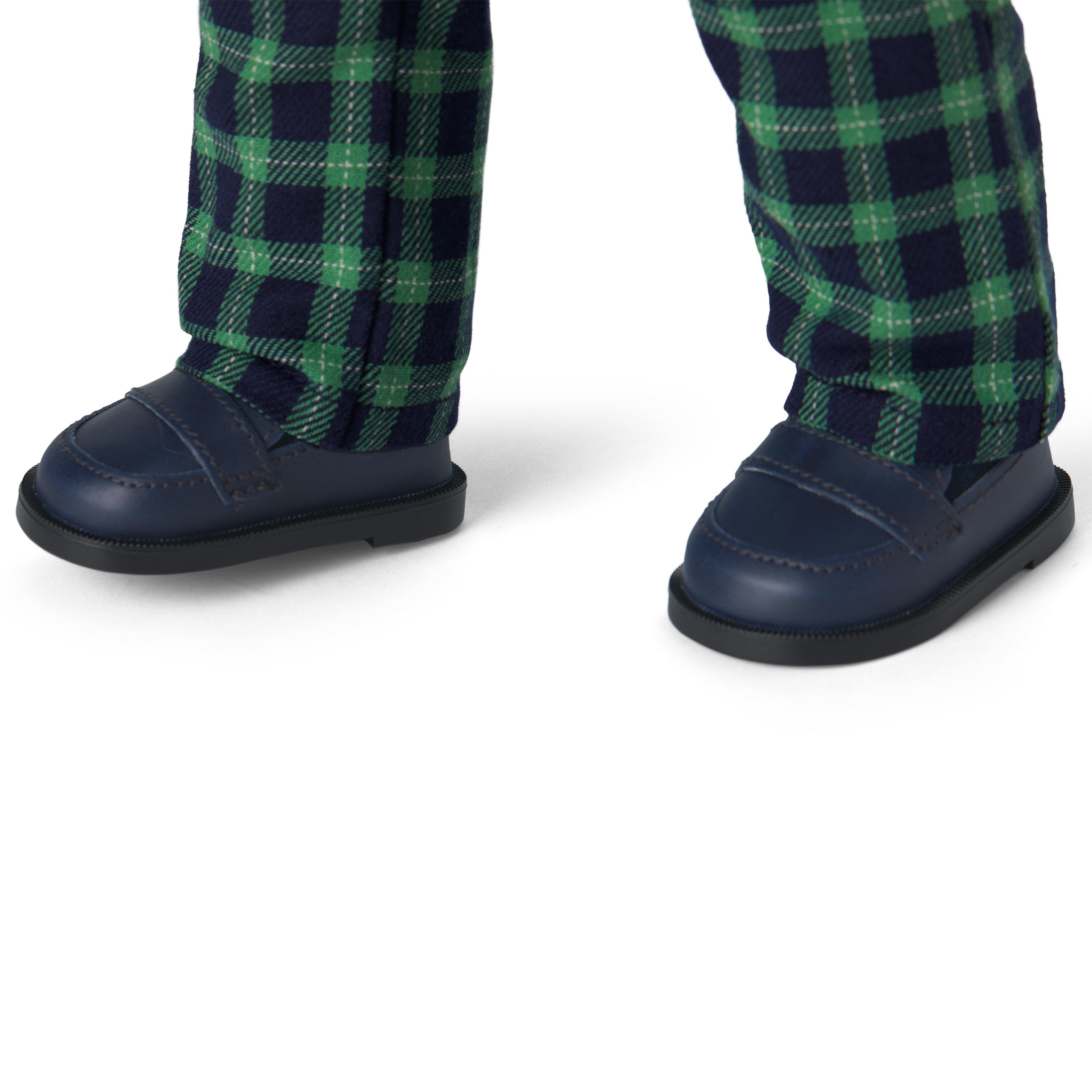 American Girl&reg; x Janie and Jack Tartan Plaid Outfit For Dolls image number 4