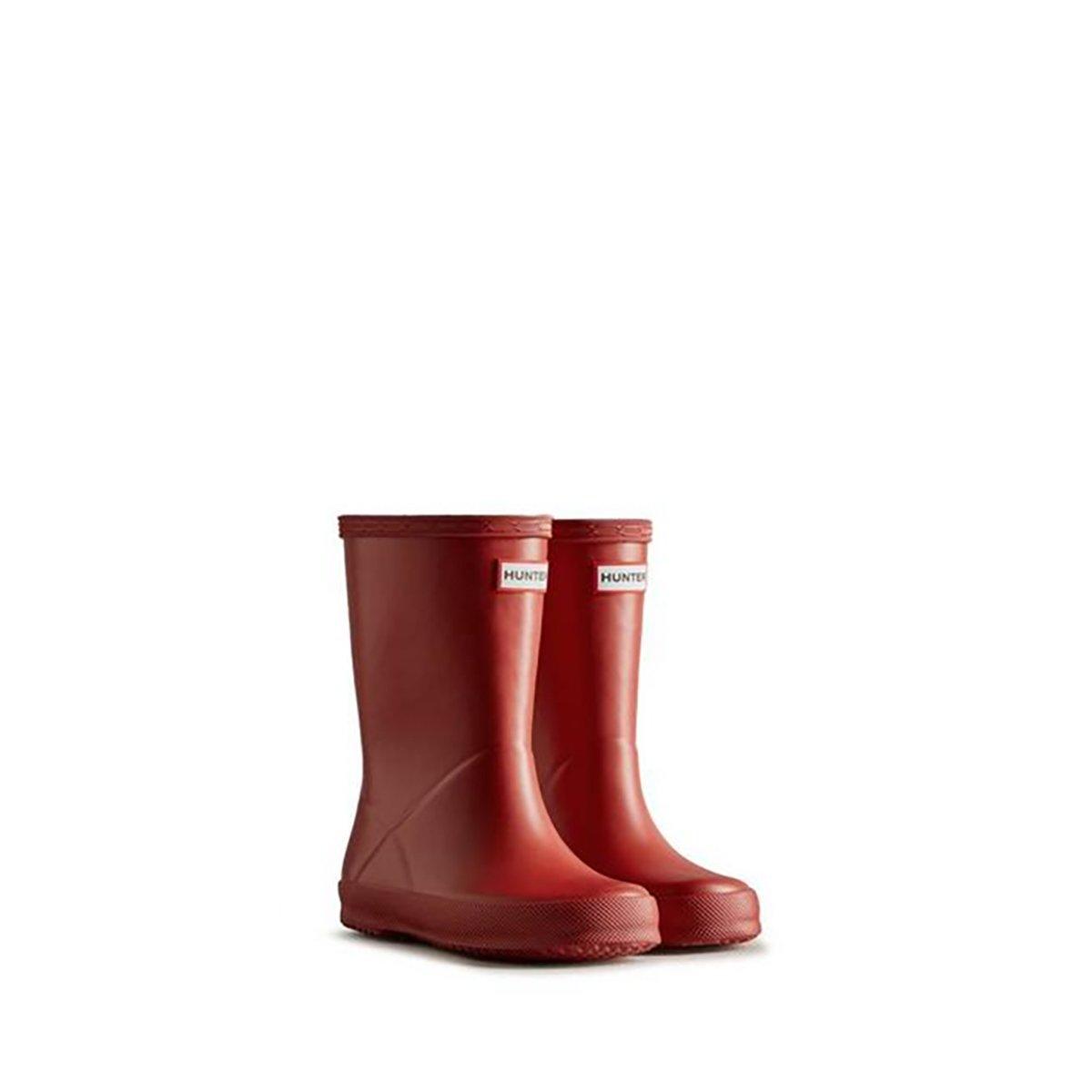 Boy Red Hunter Original Kids First Classic Rain Boot by Janie and Jack