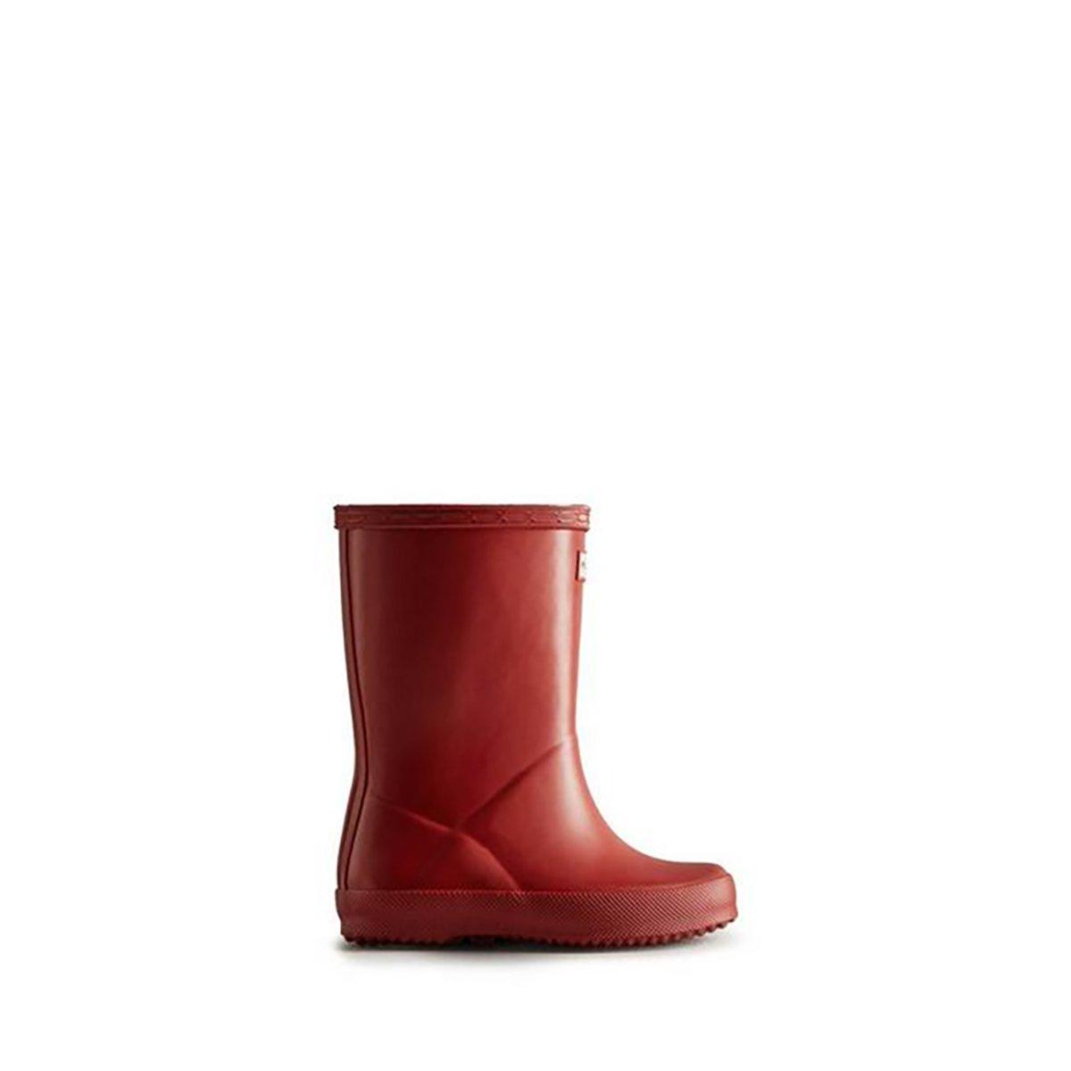 Boy Red Hunter Original Kids First Classic Rain Boot by Janie and Jack