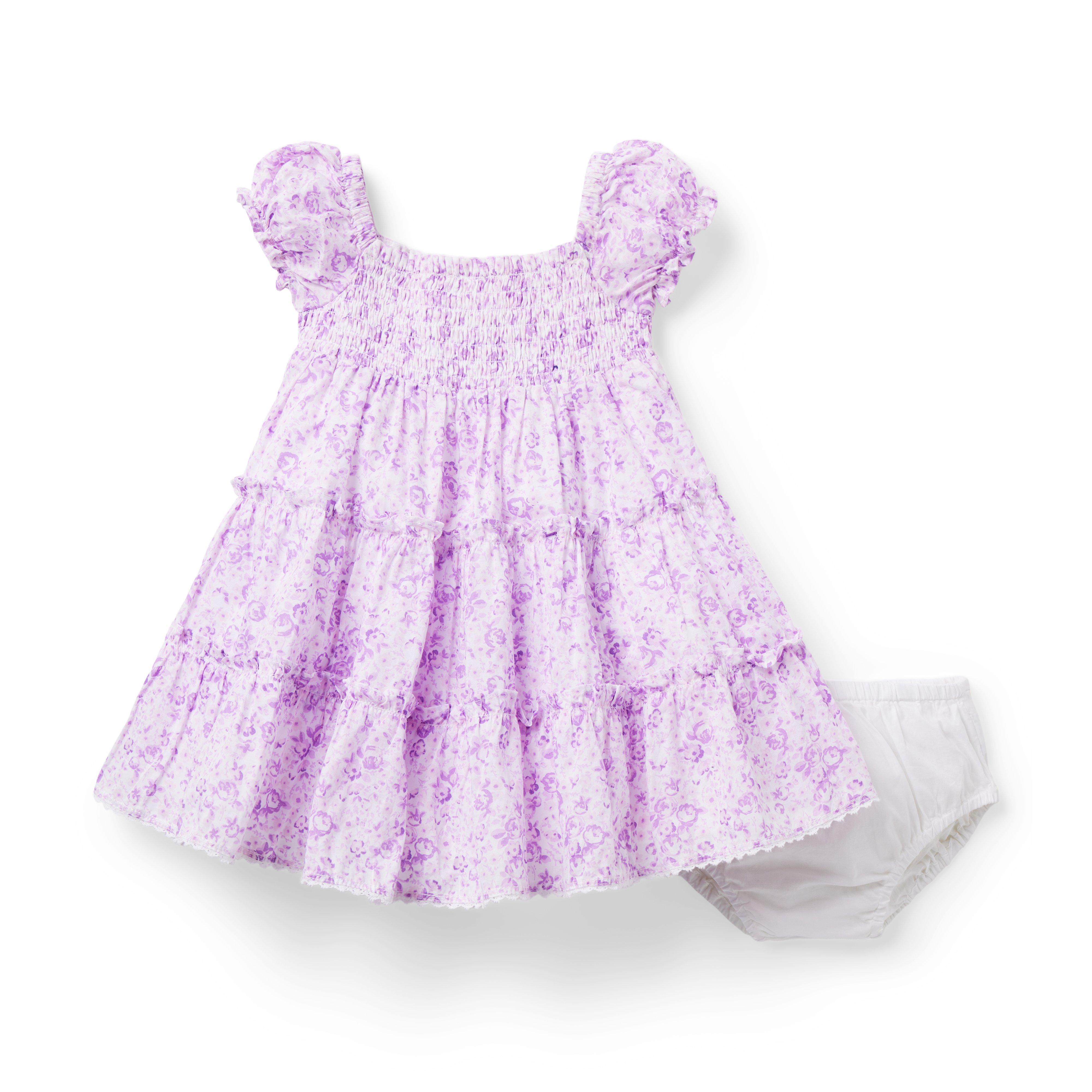 The Abigail Smocked Baby Dress image number 4