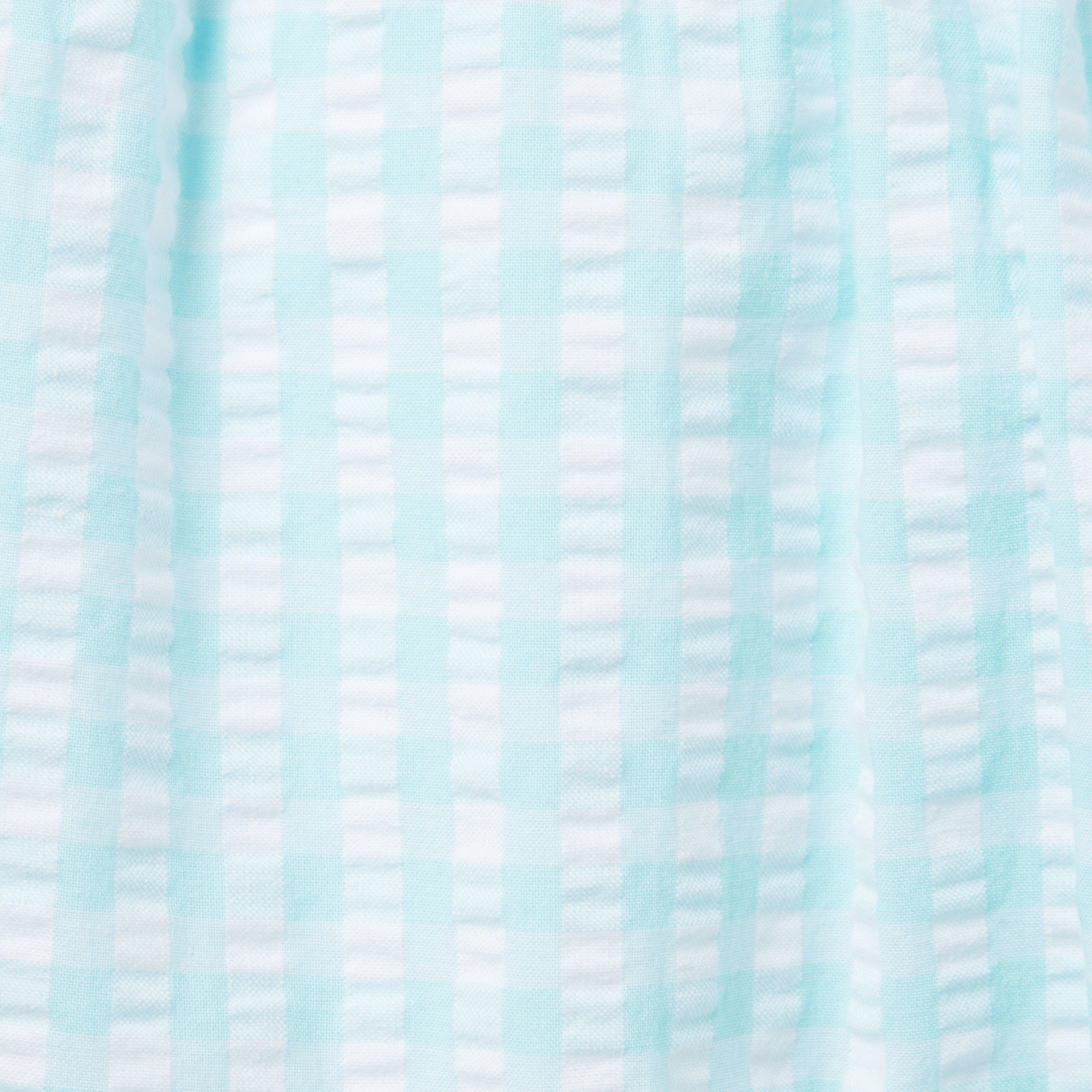 Baby Gingham Seersucker Romper image number 2
