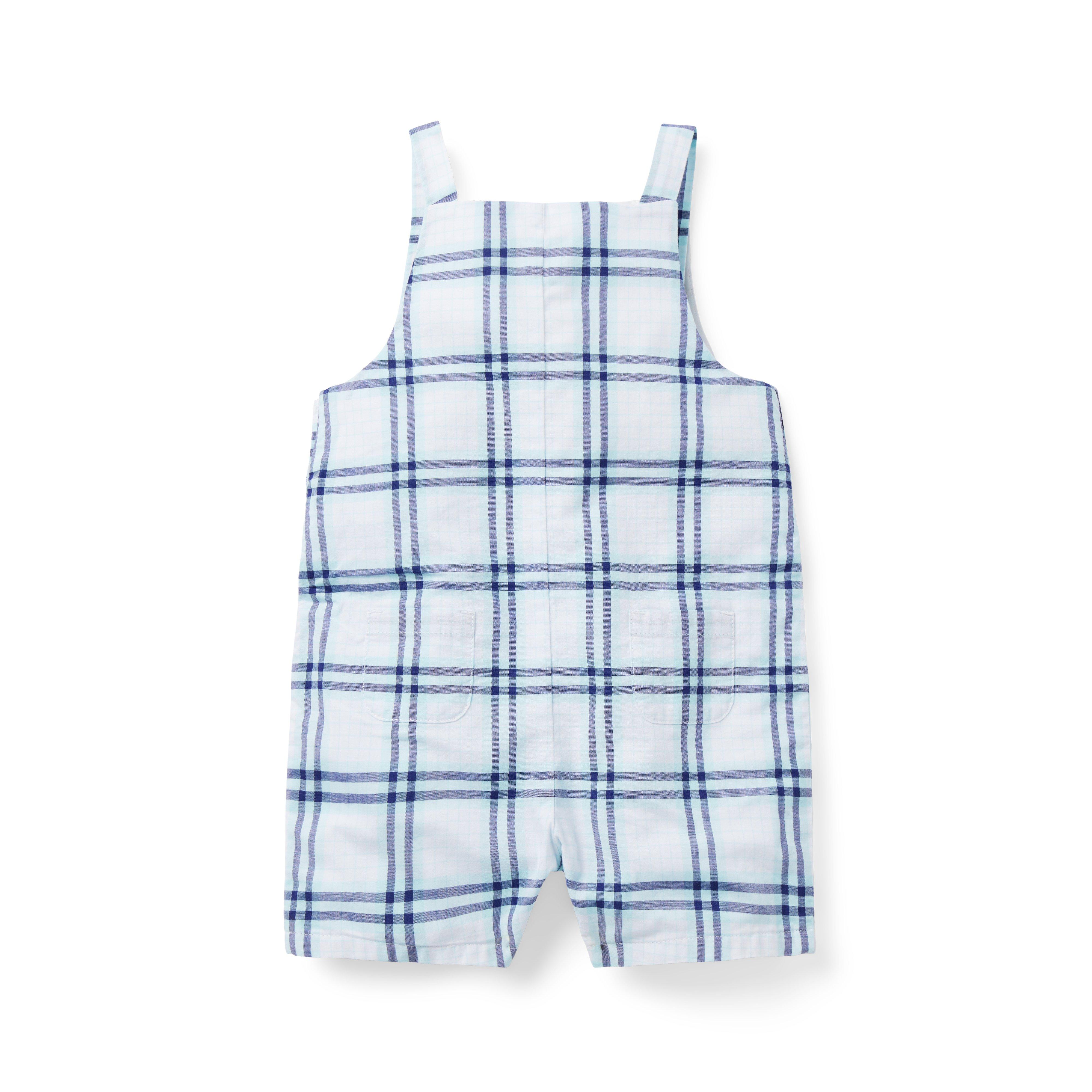 Baby Madras Plaid Overall image number 4