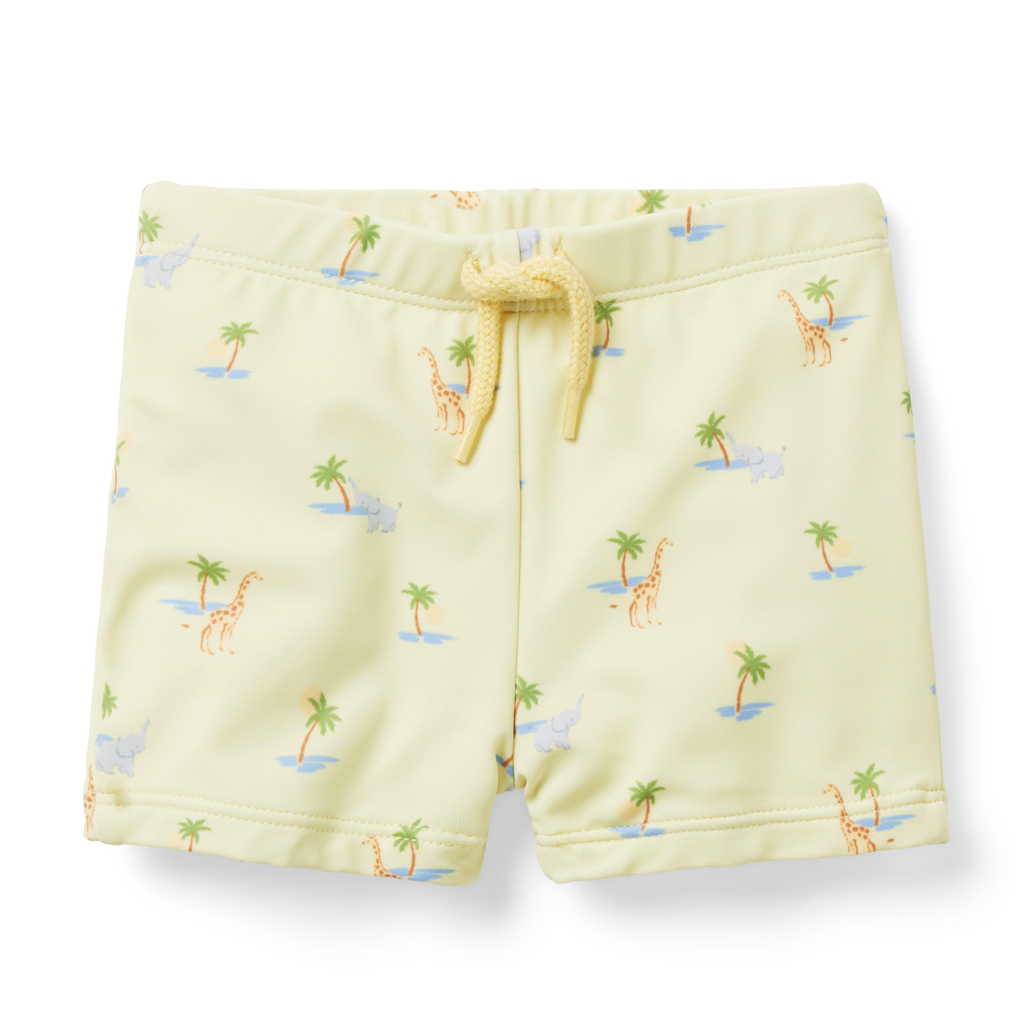 Baby Recycled Safari Swim Short image number 0
