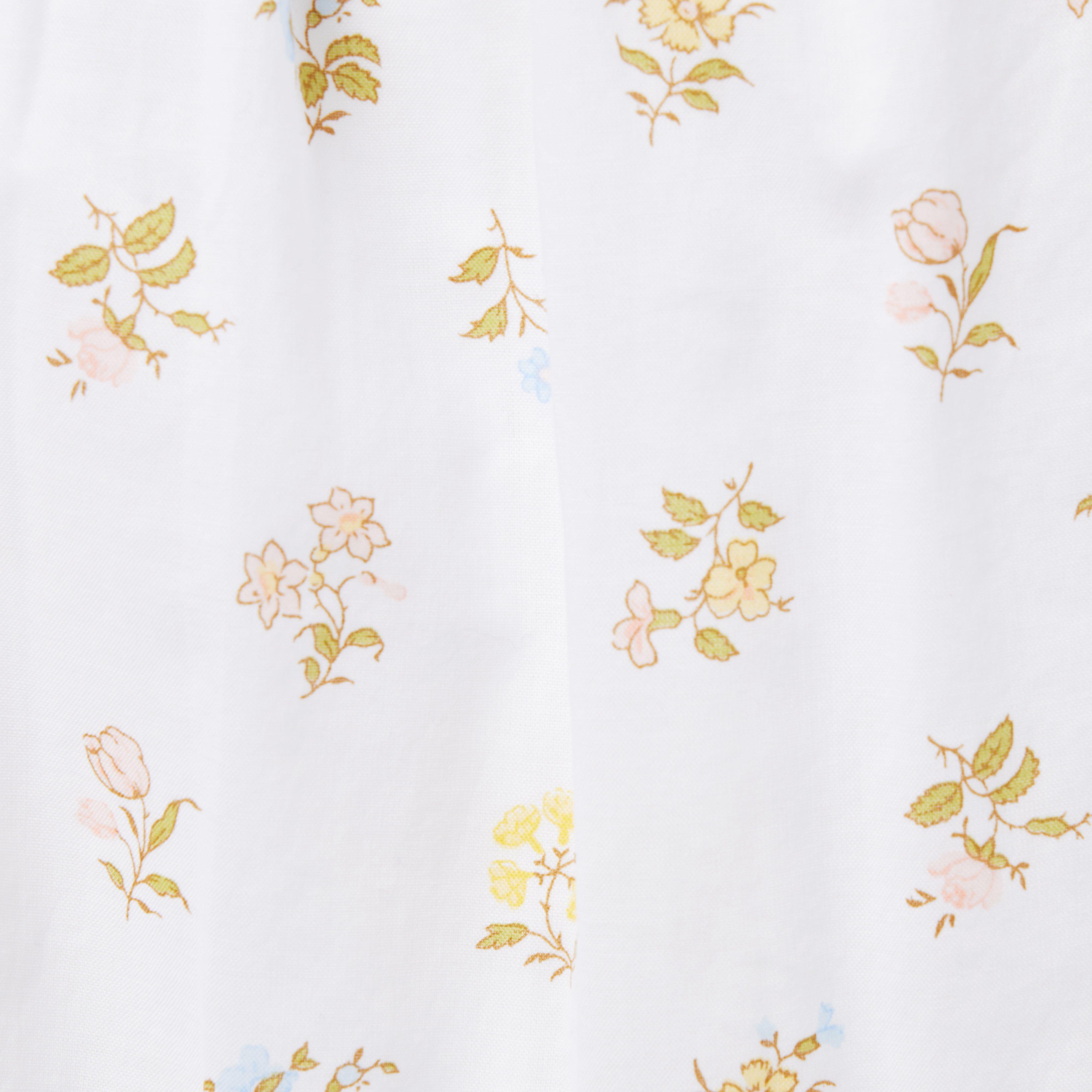 Baby Floral Crochet Trim Dress image number 3