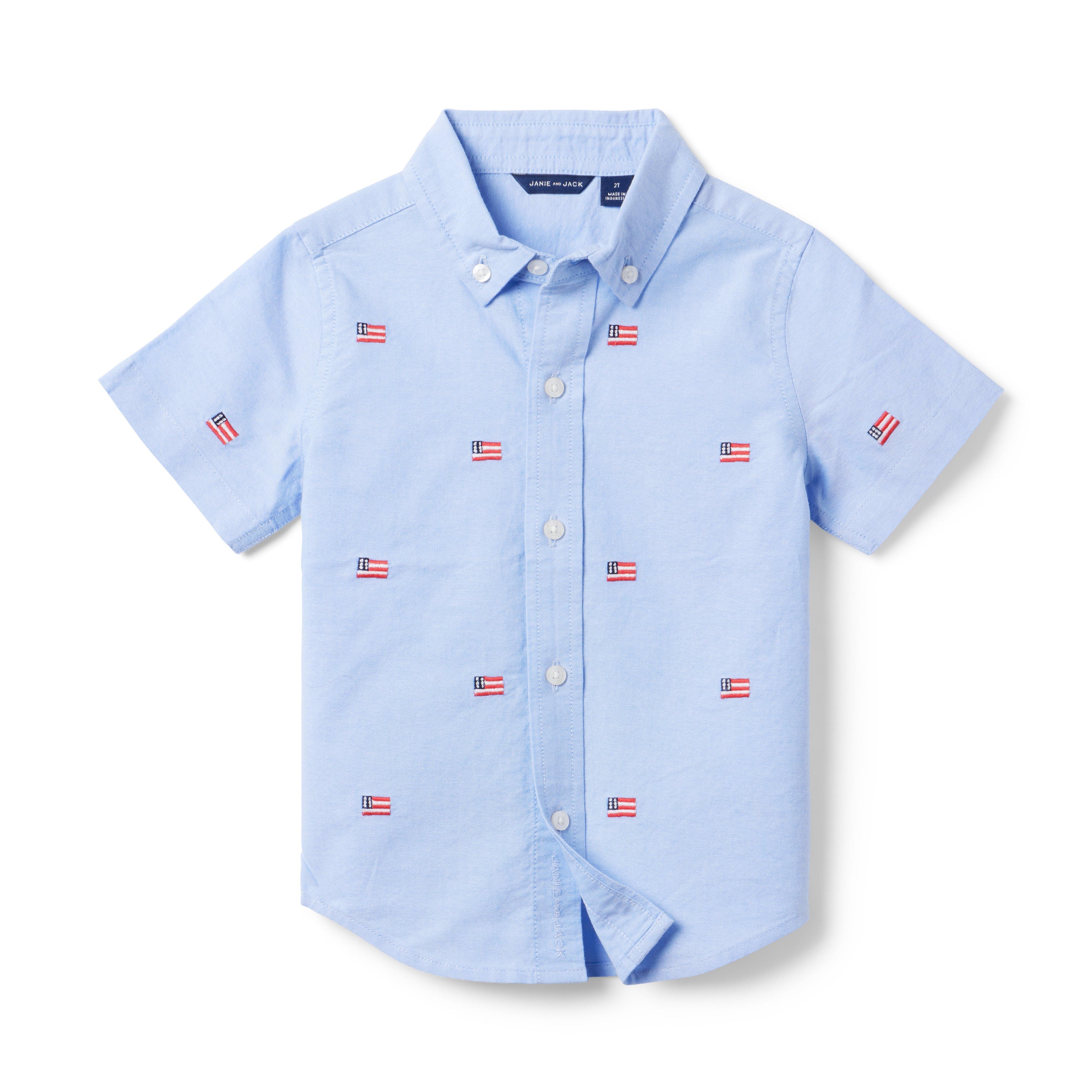 The Embroidered Oxford Shirt