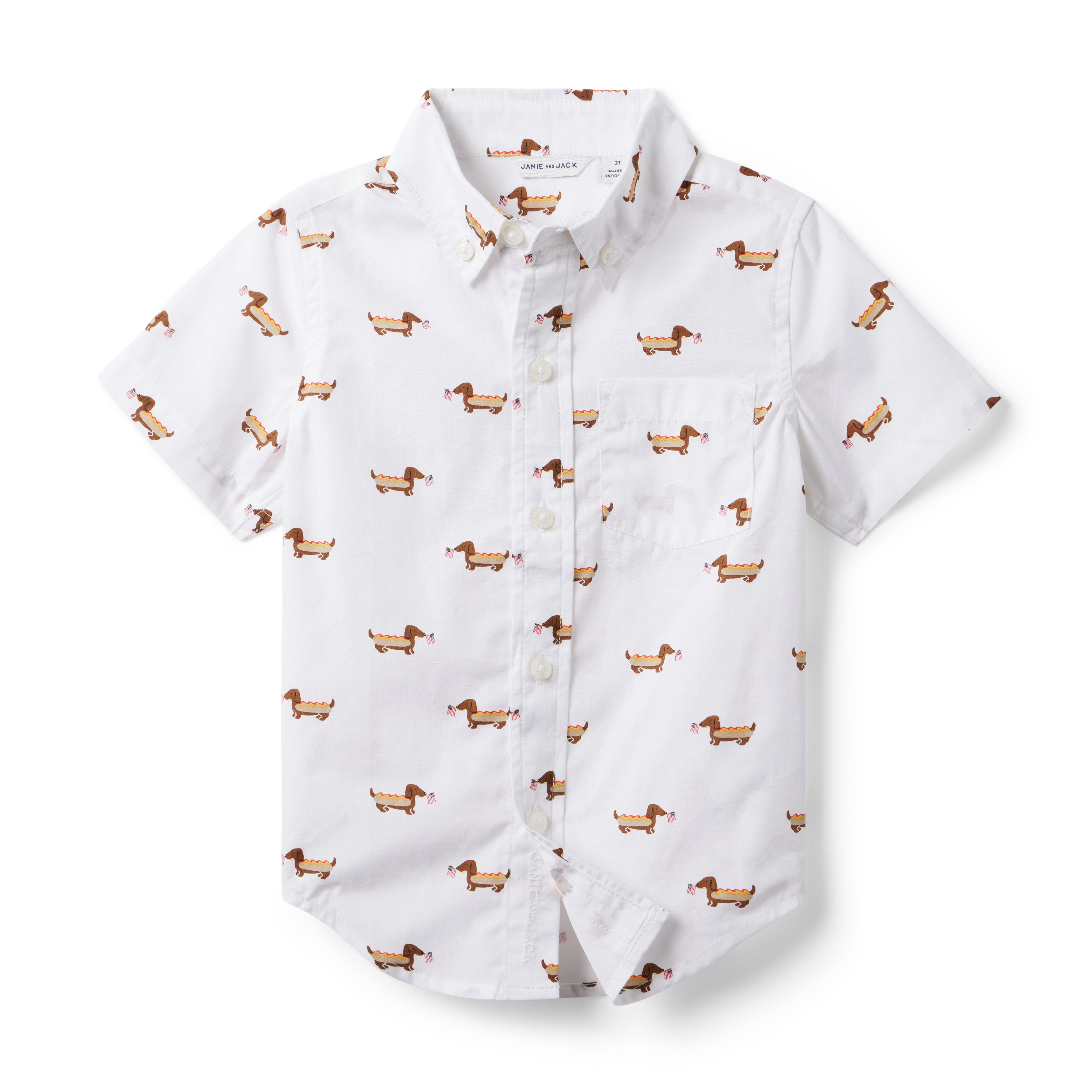 Hot Dog Poplin Shirt image number 0