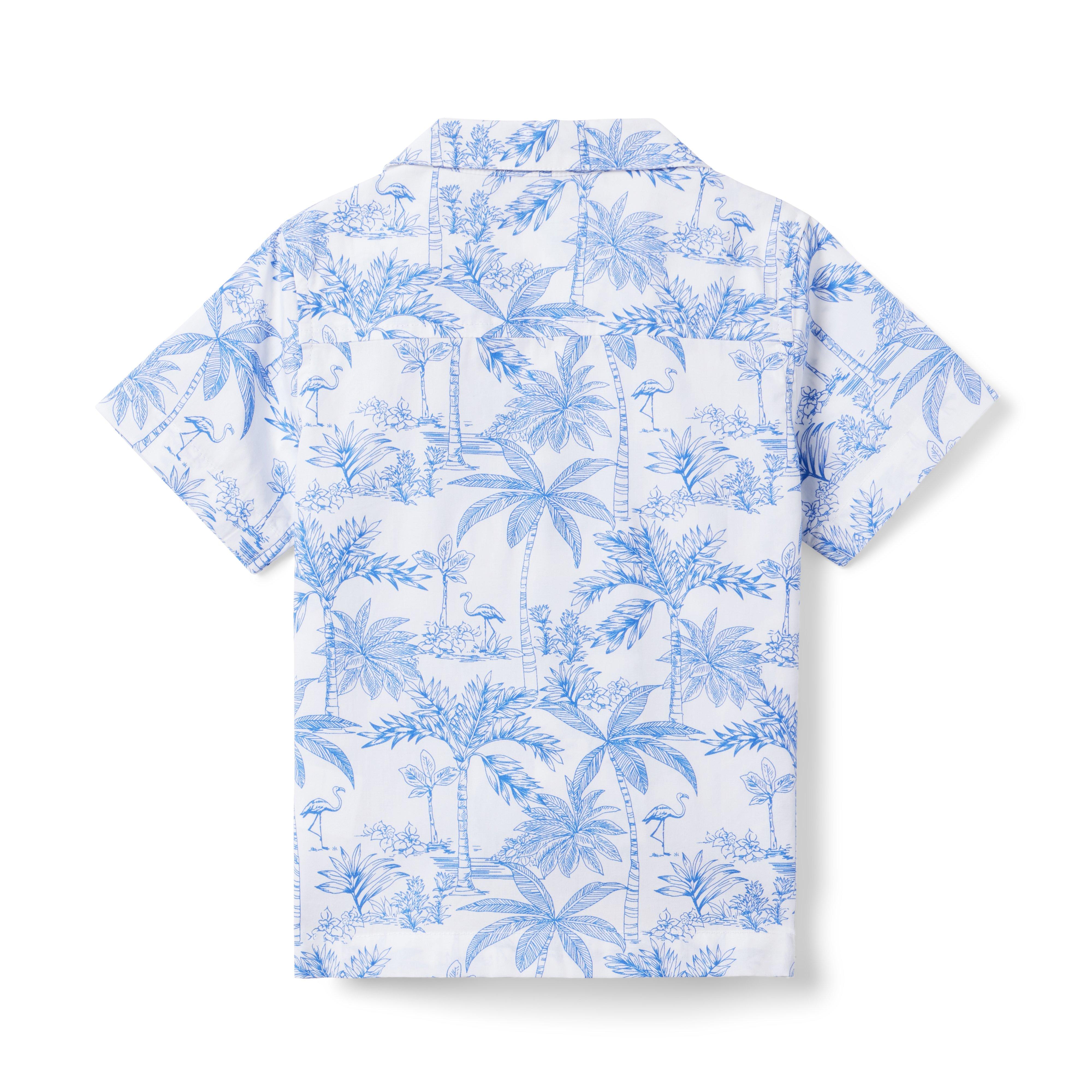 The Flamingo Toile Cabana Shirt image number 1