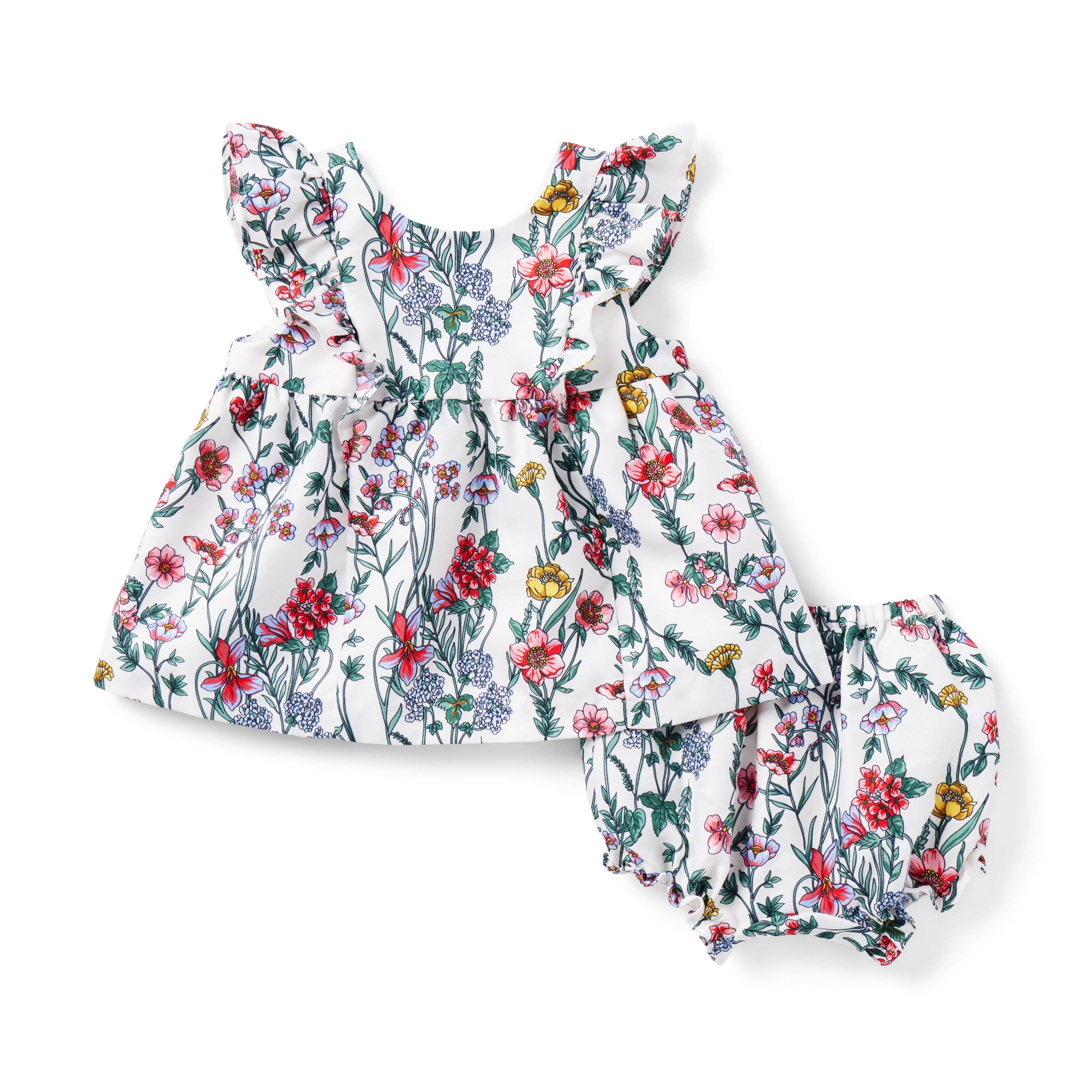 Baby floral outlet outfit