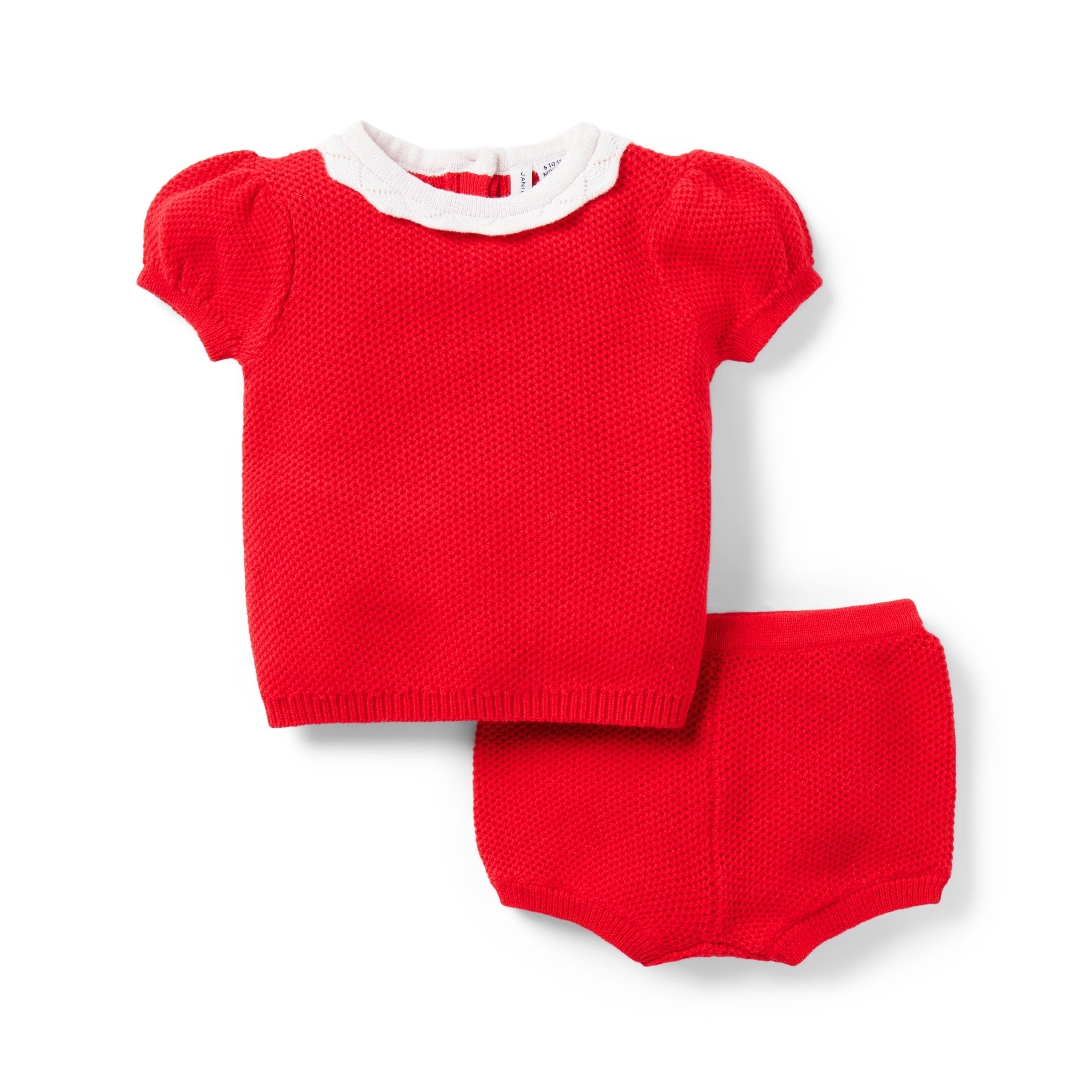 Baby Sweater Matching Set