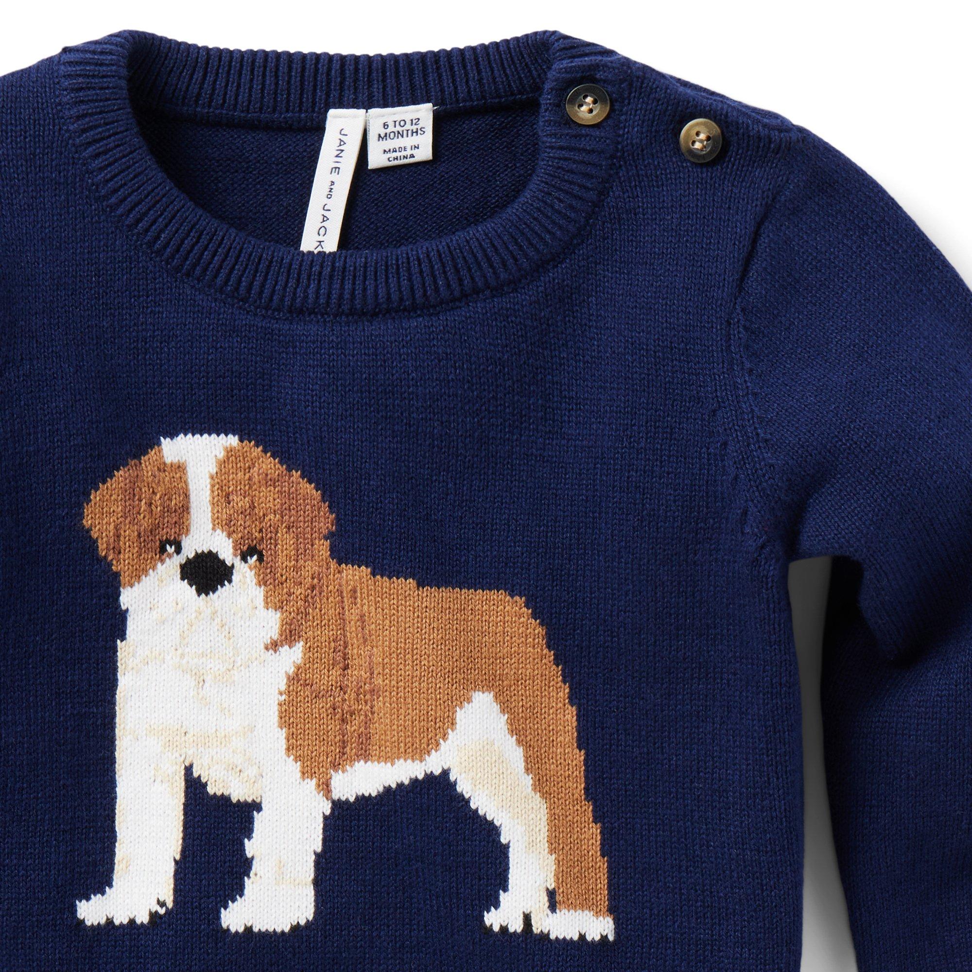 The Bulldog Baby Sweater  image number 1