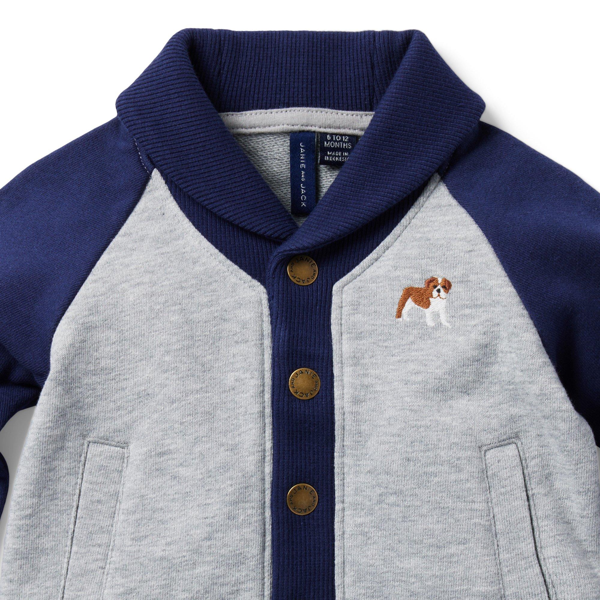 The Bulldog Baby Cardigan image number 2