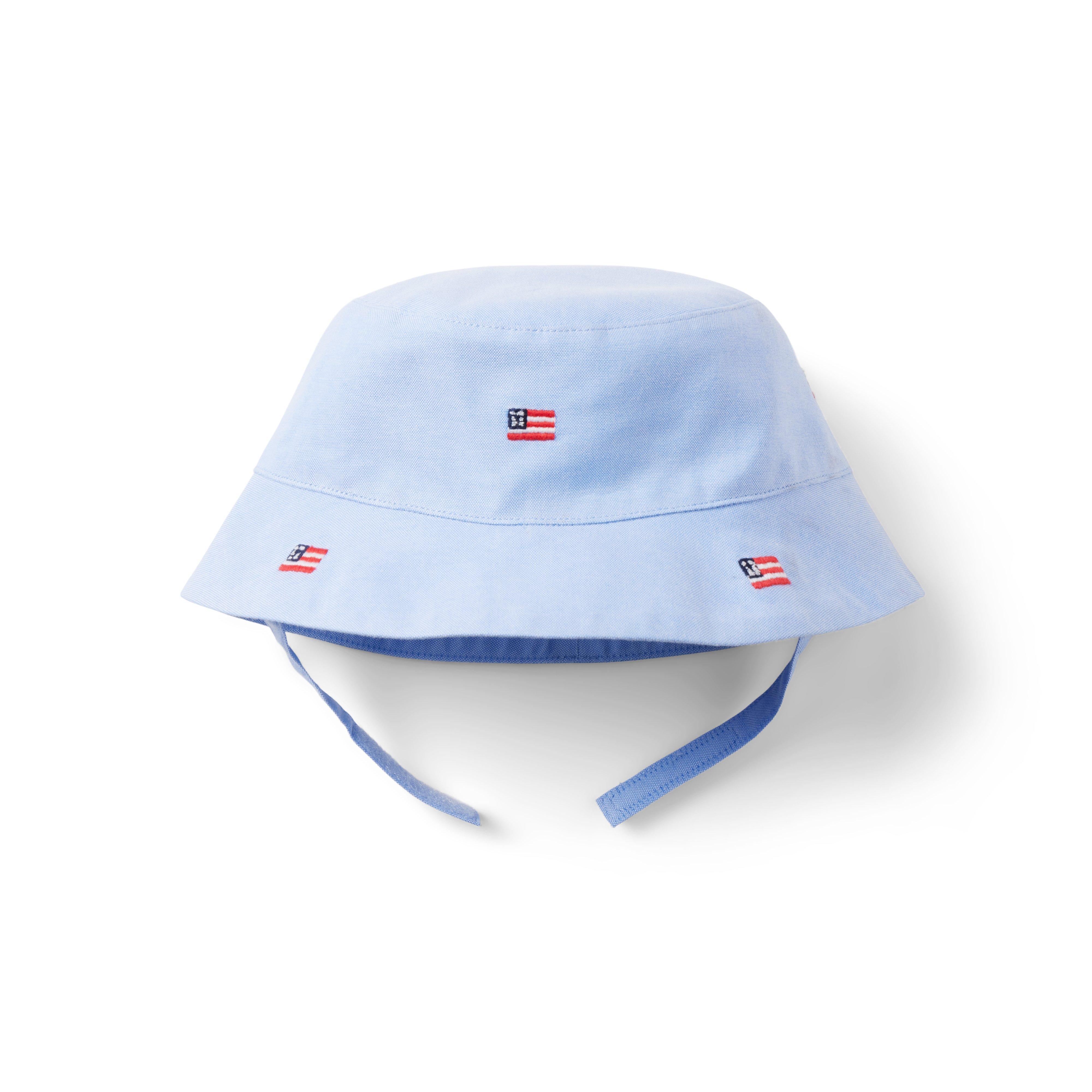 Baby Embroidered Flag Bucket Hat image number 0