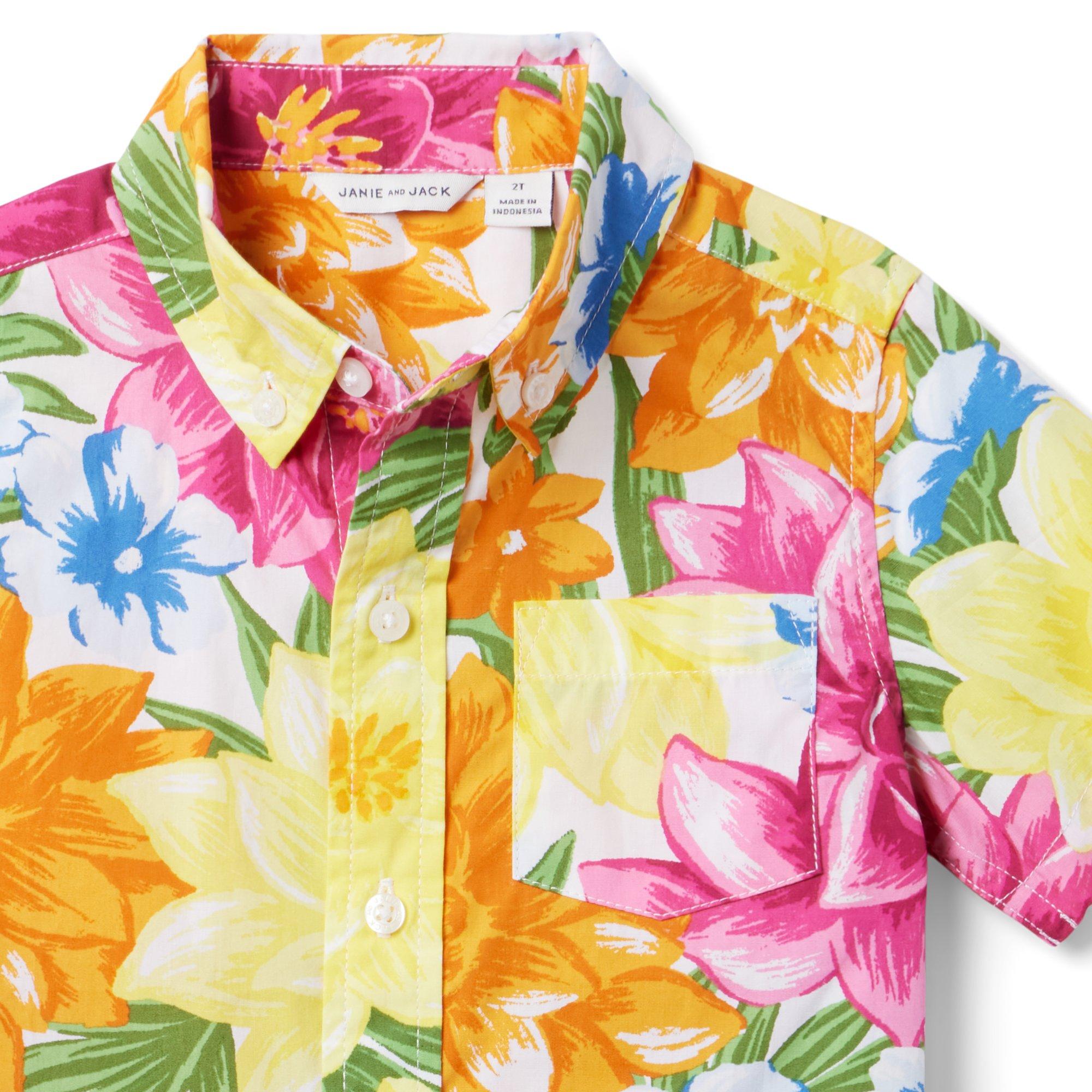 Floral Poplin Shirt image number 2