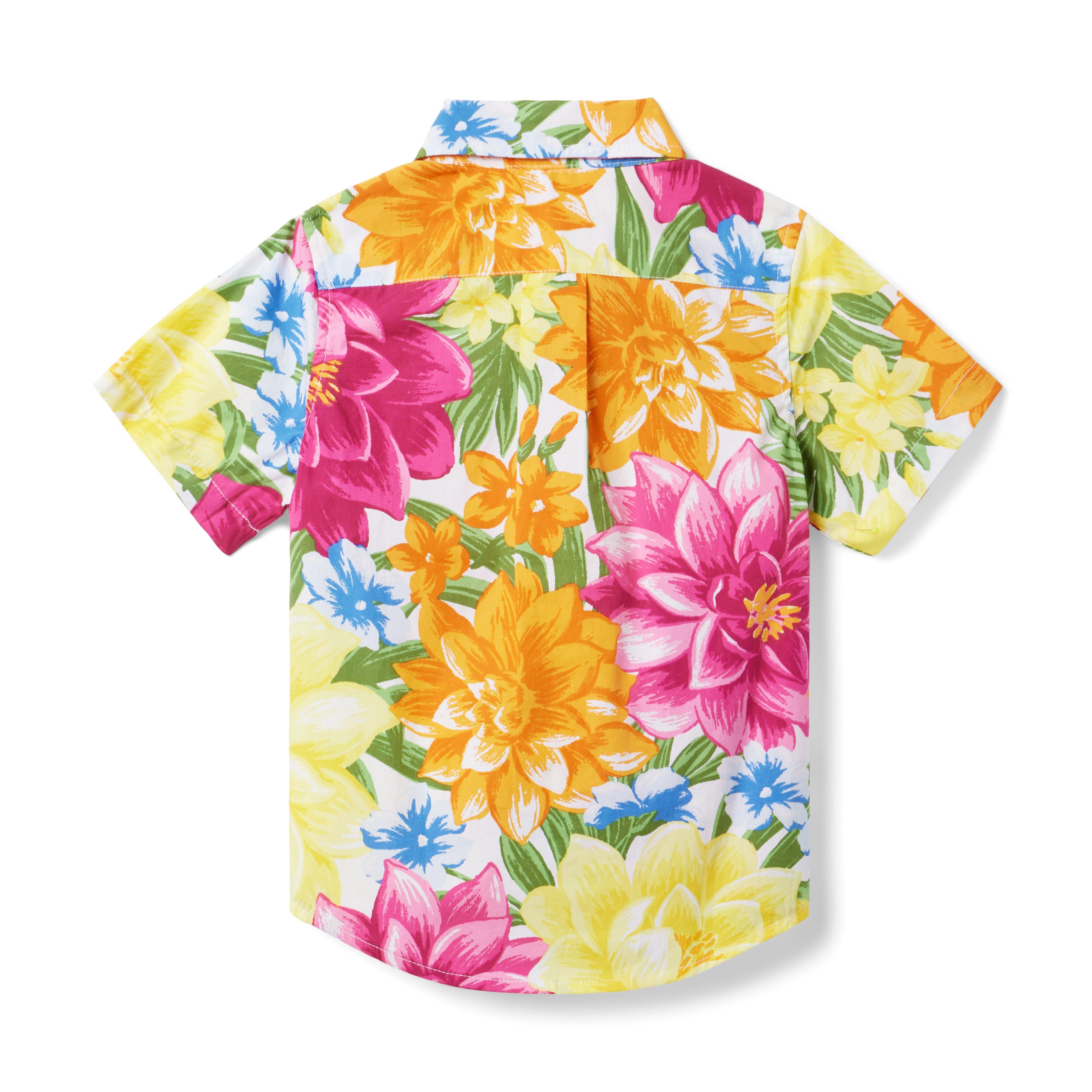 Floral Poplin Shirt image number 1