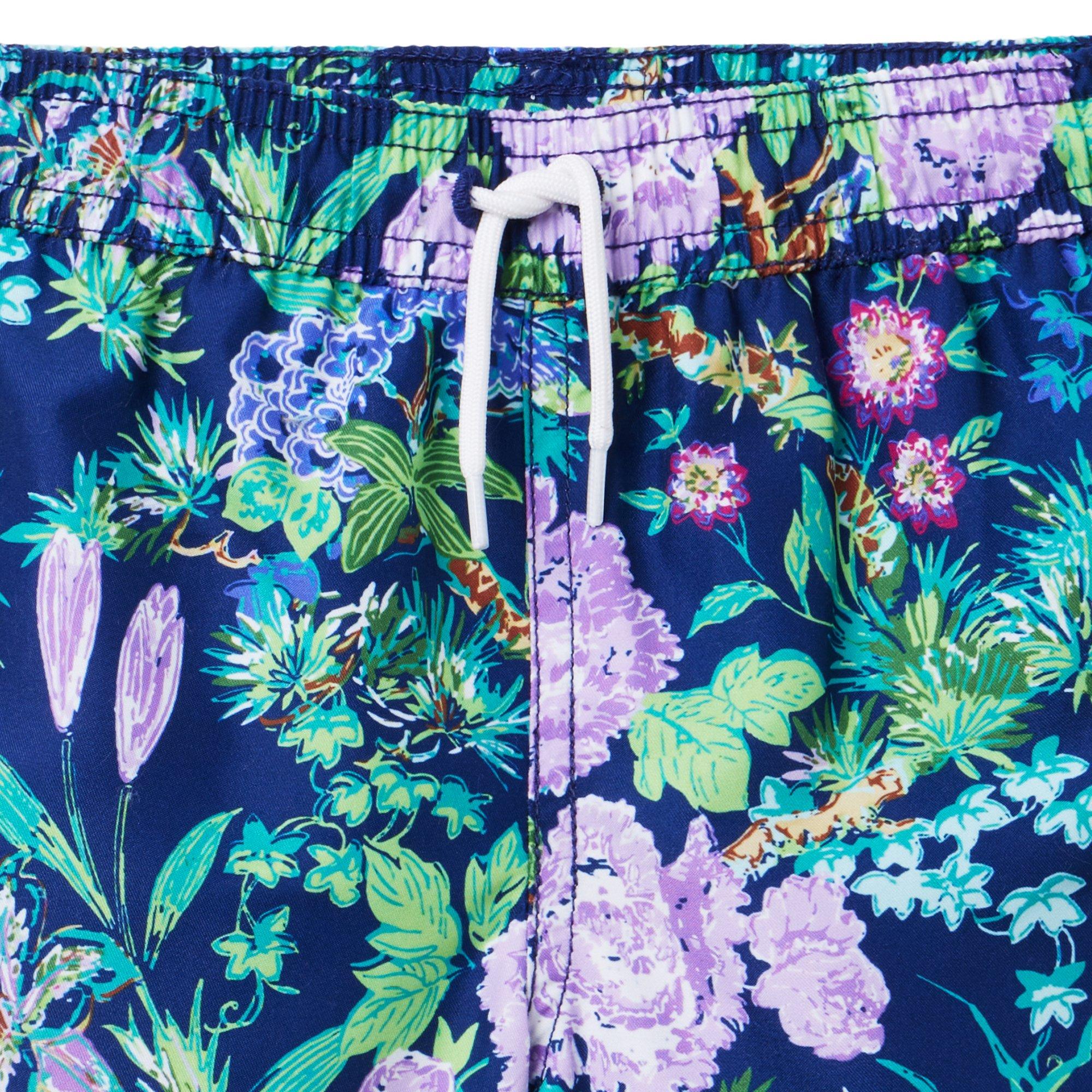 Recycled Floral Swim Trunk image number 2