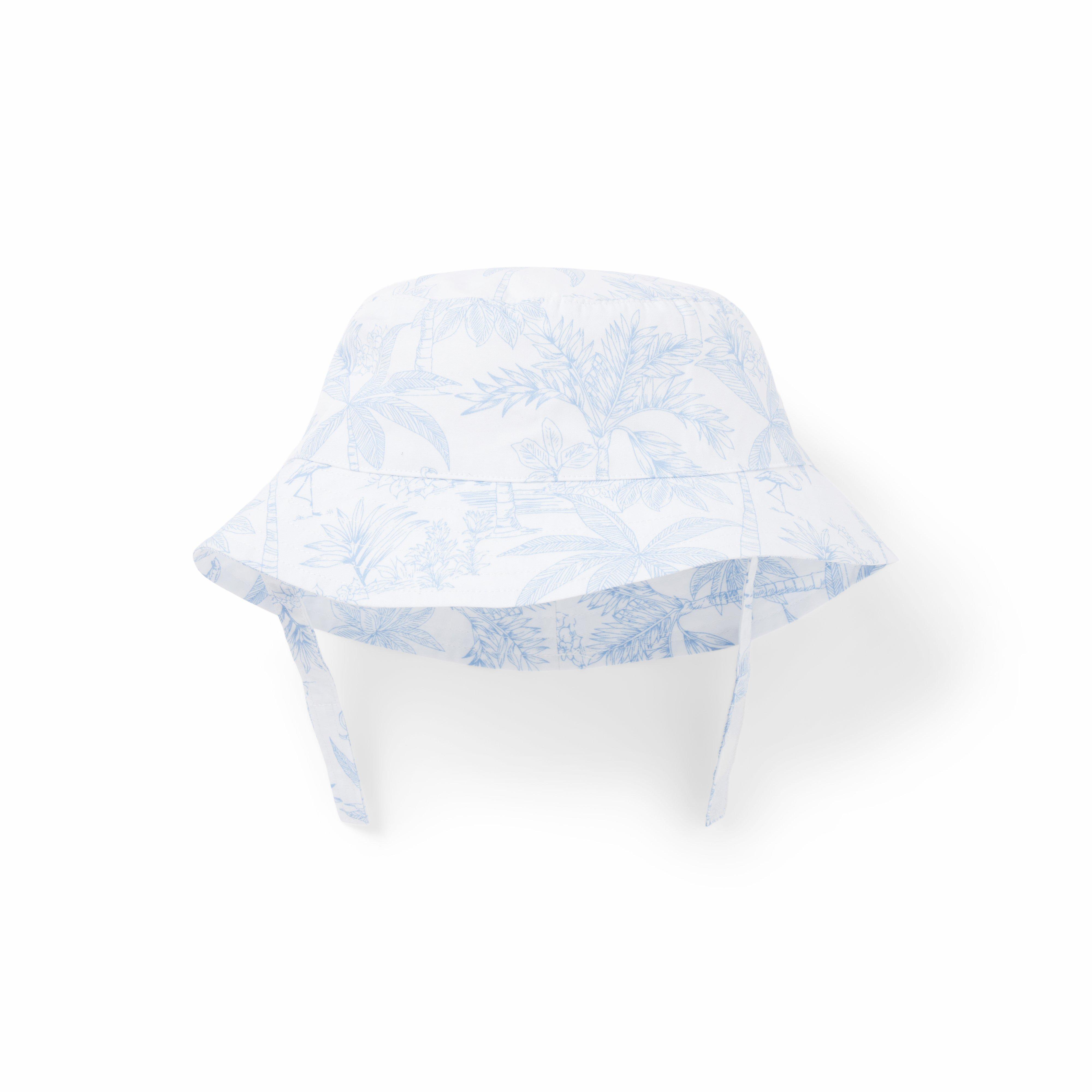 Baby Flamingo Toile Bucket Hat