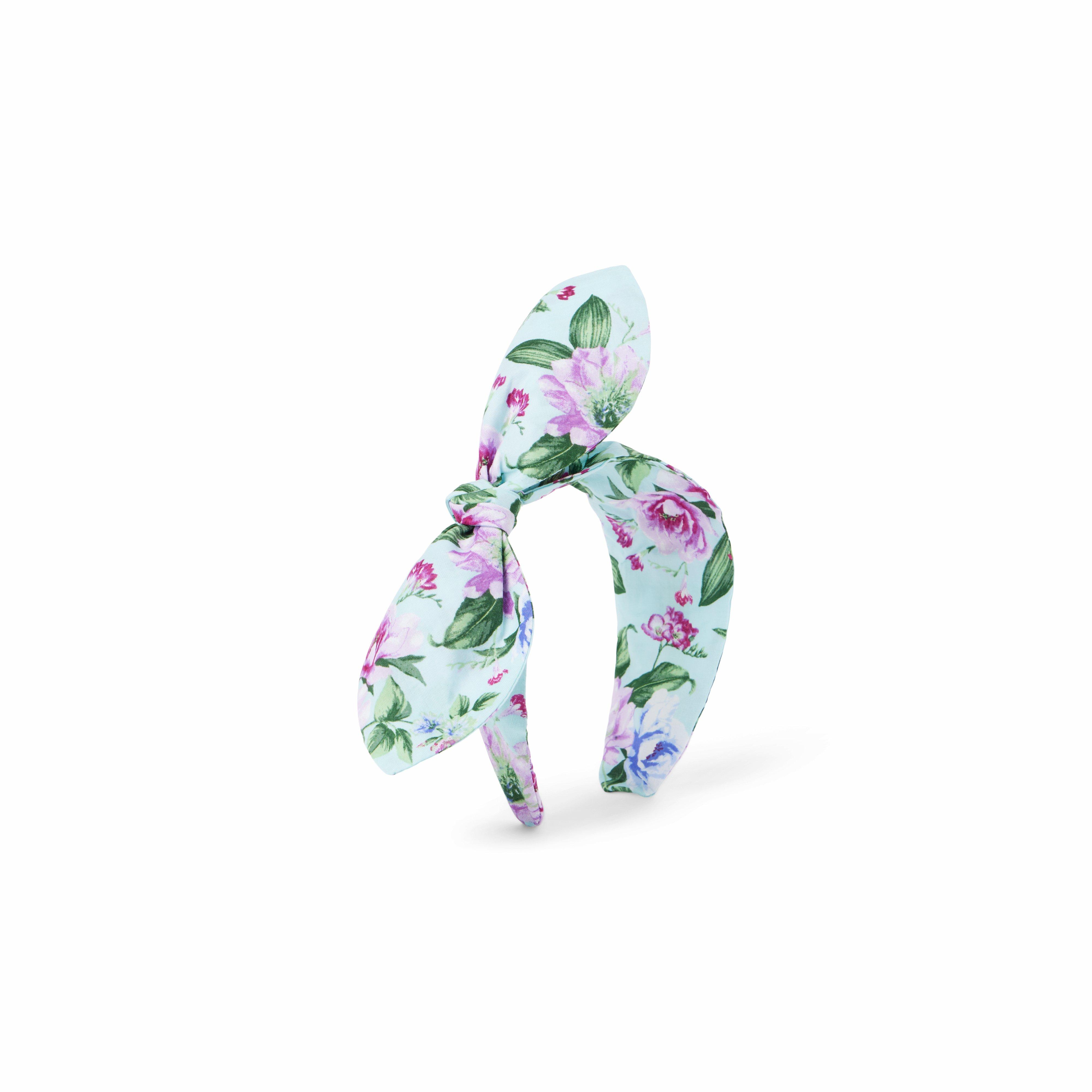 Floral Bow Headband