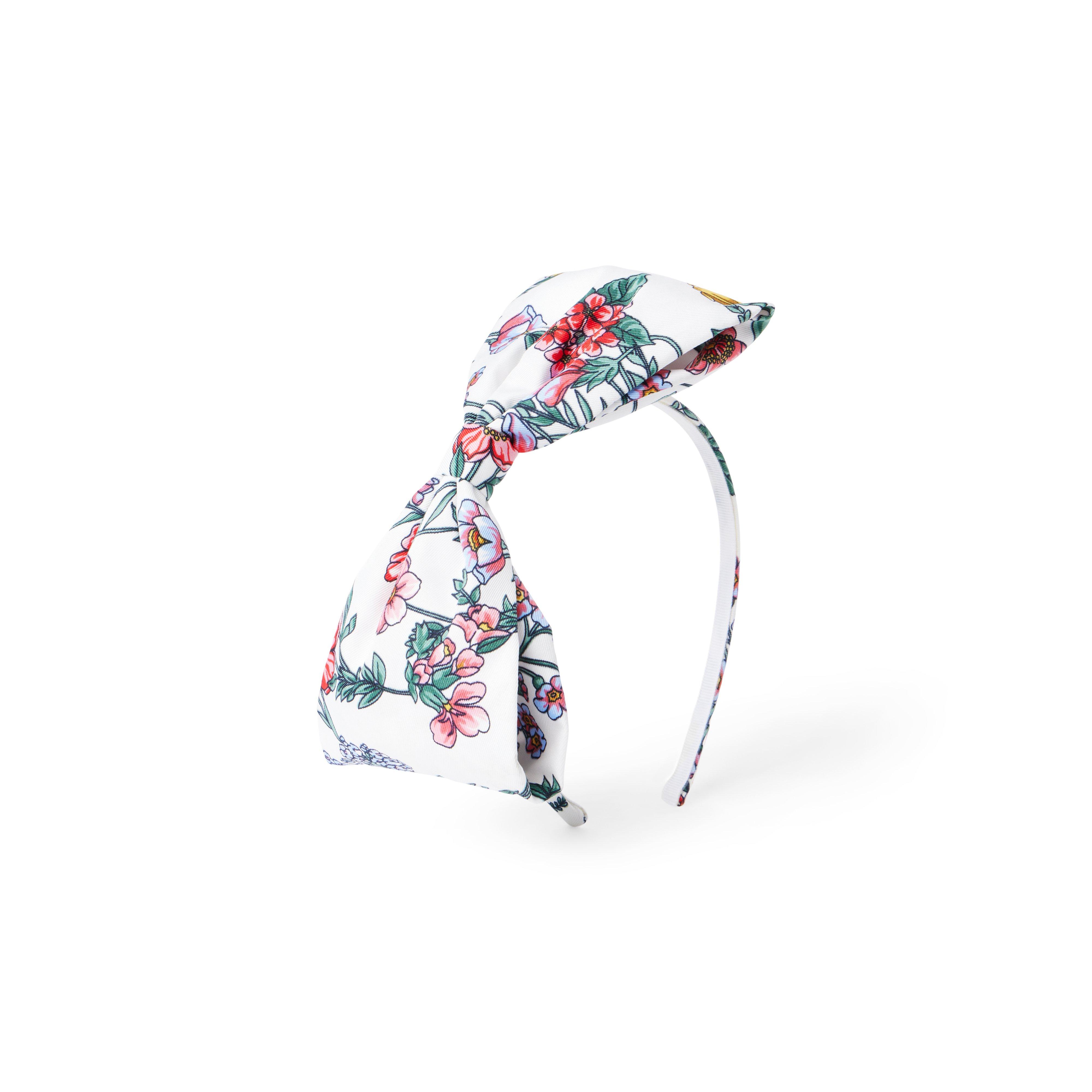 Floral Bow Headband image number 0