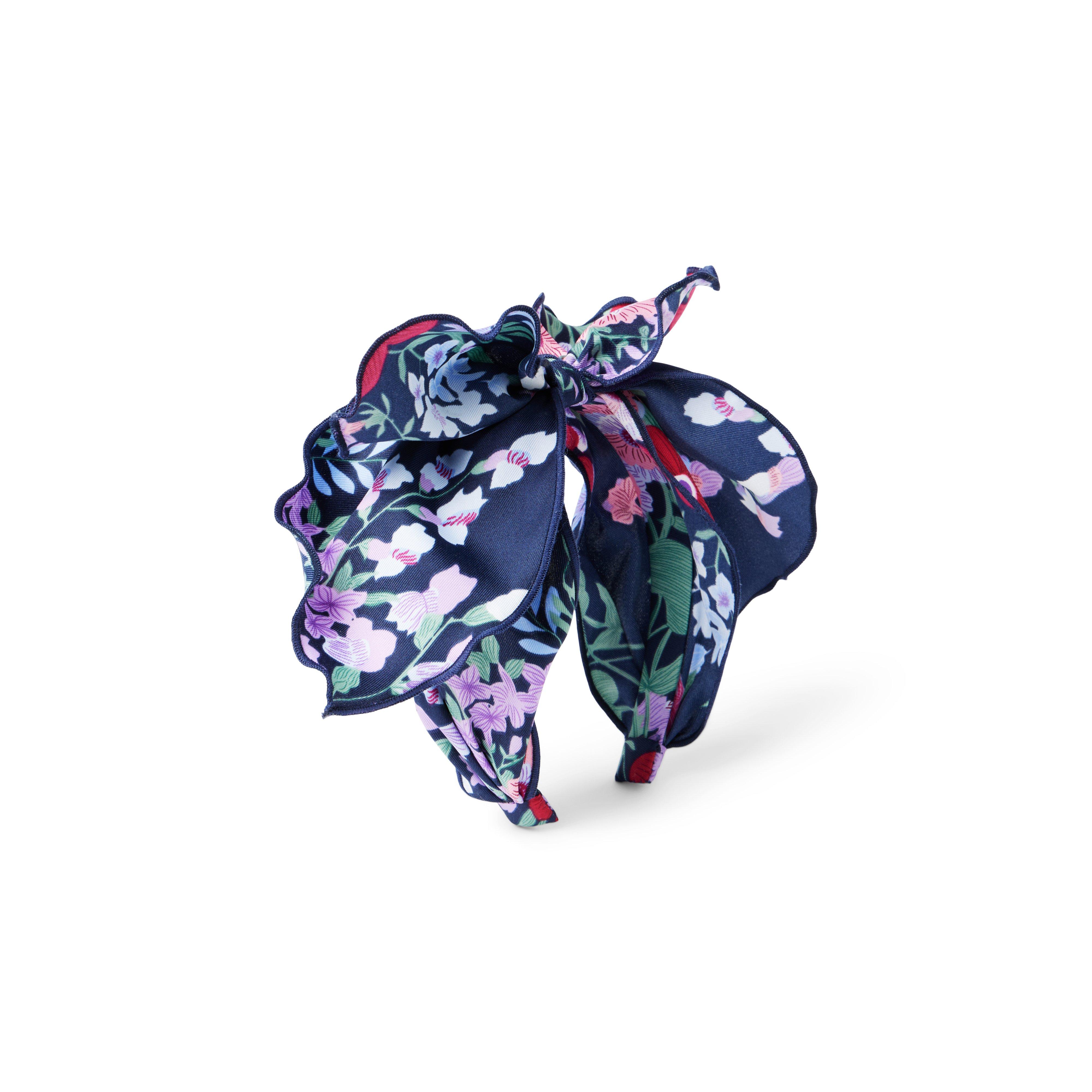 Floral Bow Headband