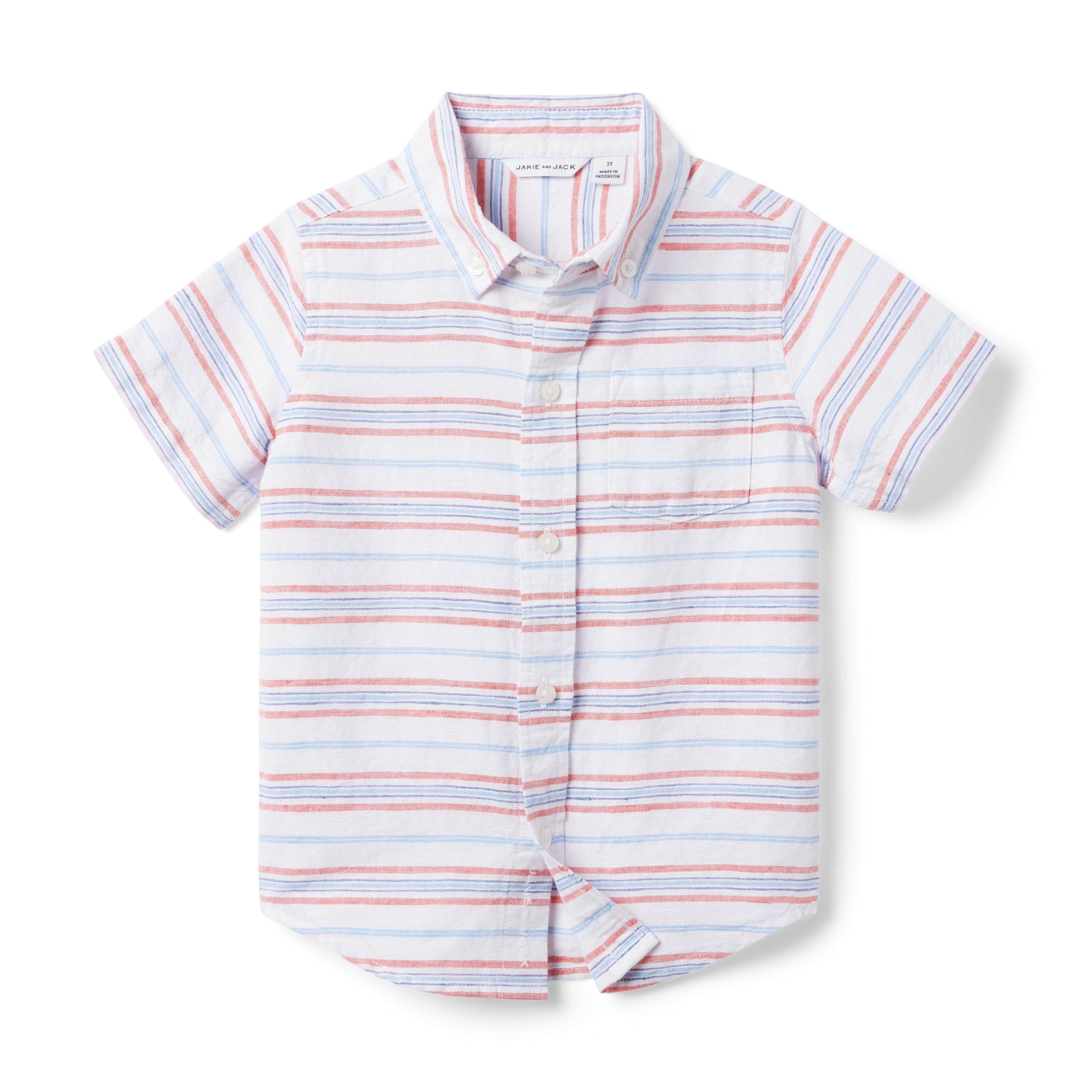 The Striped Linen-Cotton Shirt