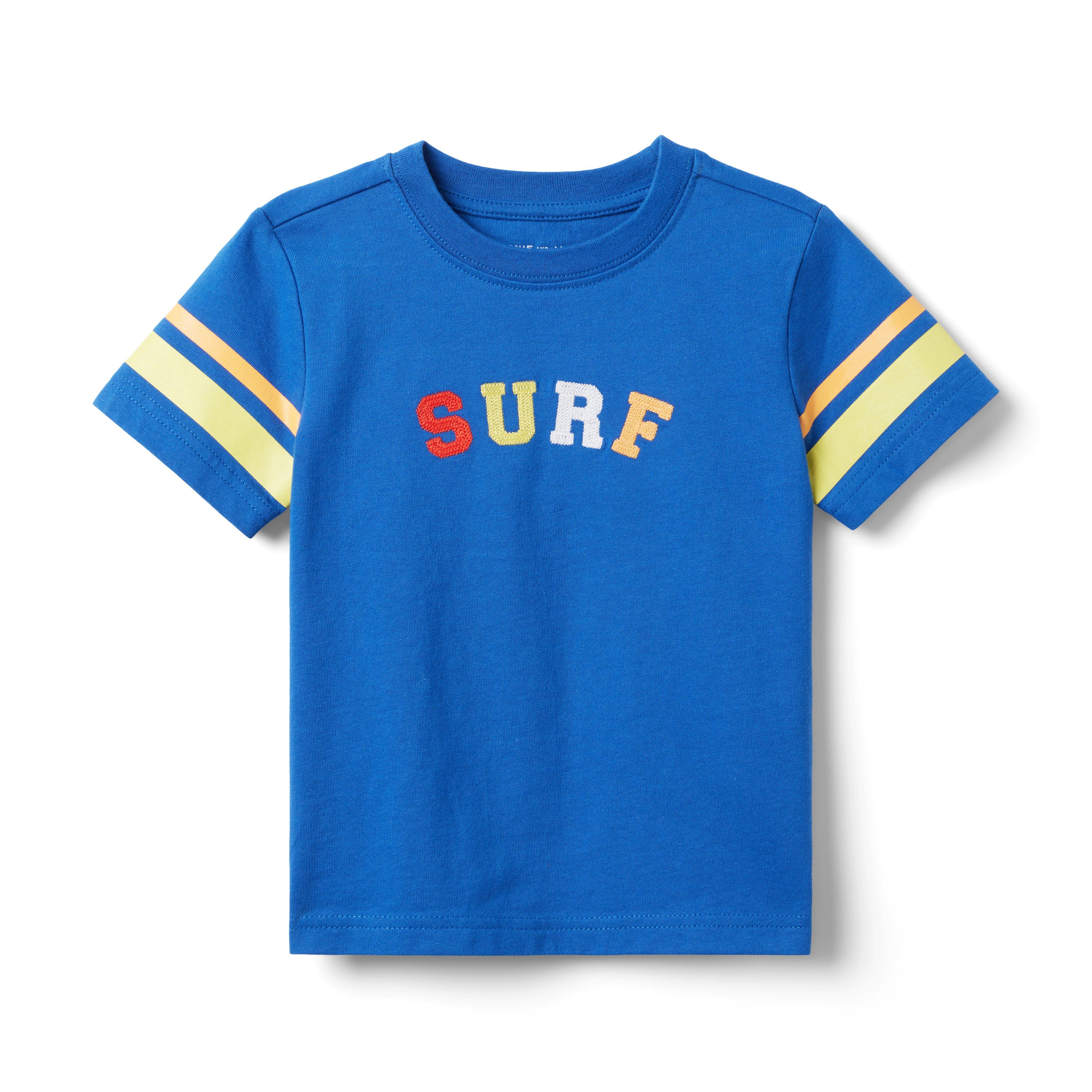 Boy Galaxy Blue Surf Tee by Janie and Jack