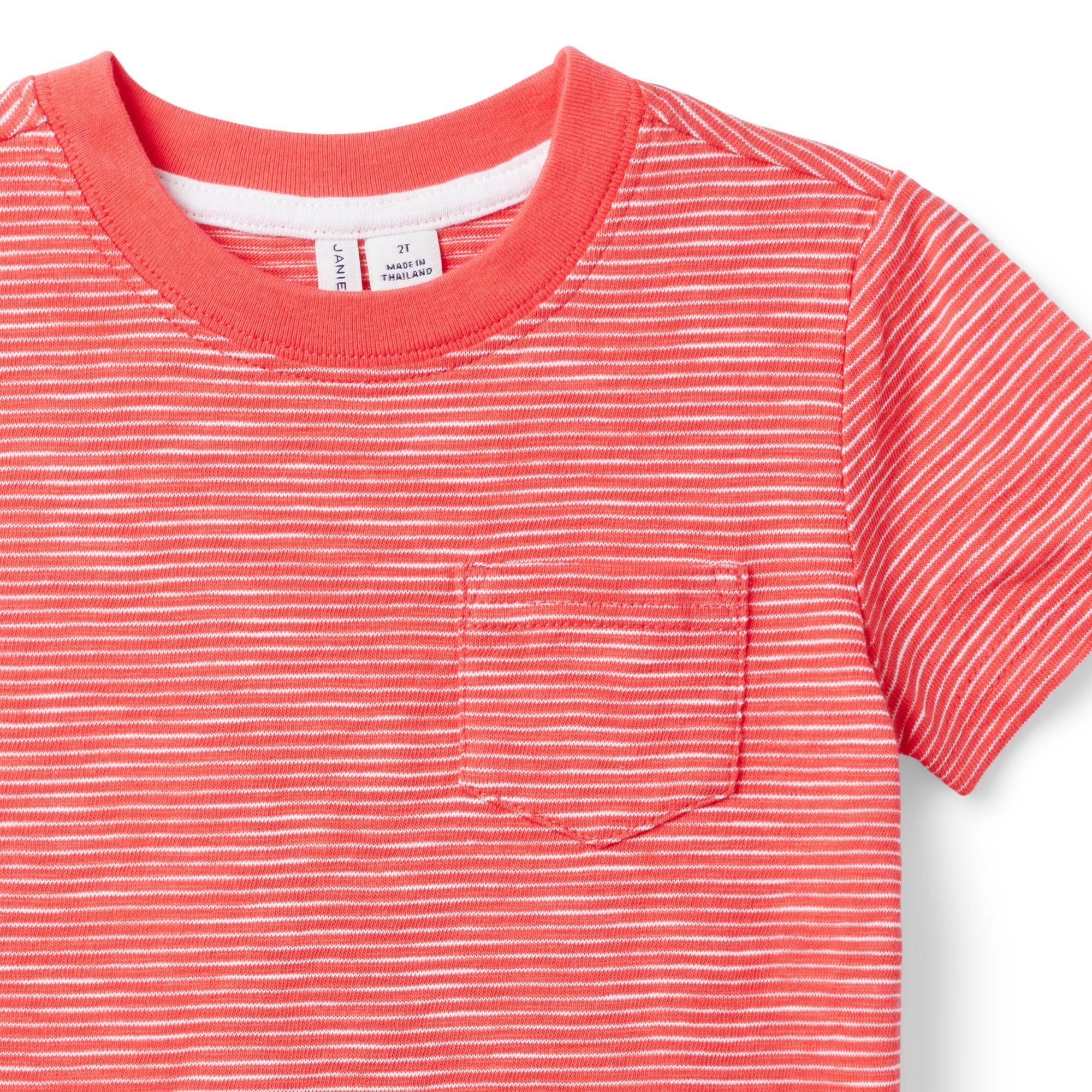 The Striped Slub Tee image number 1