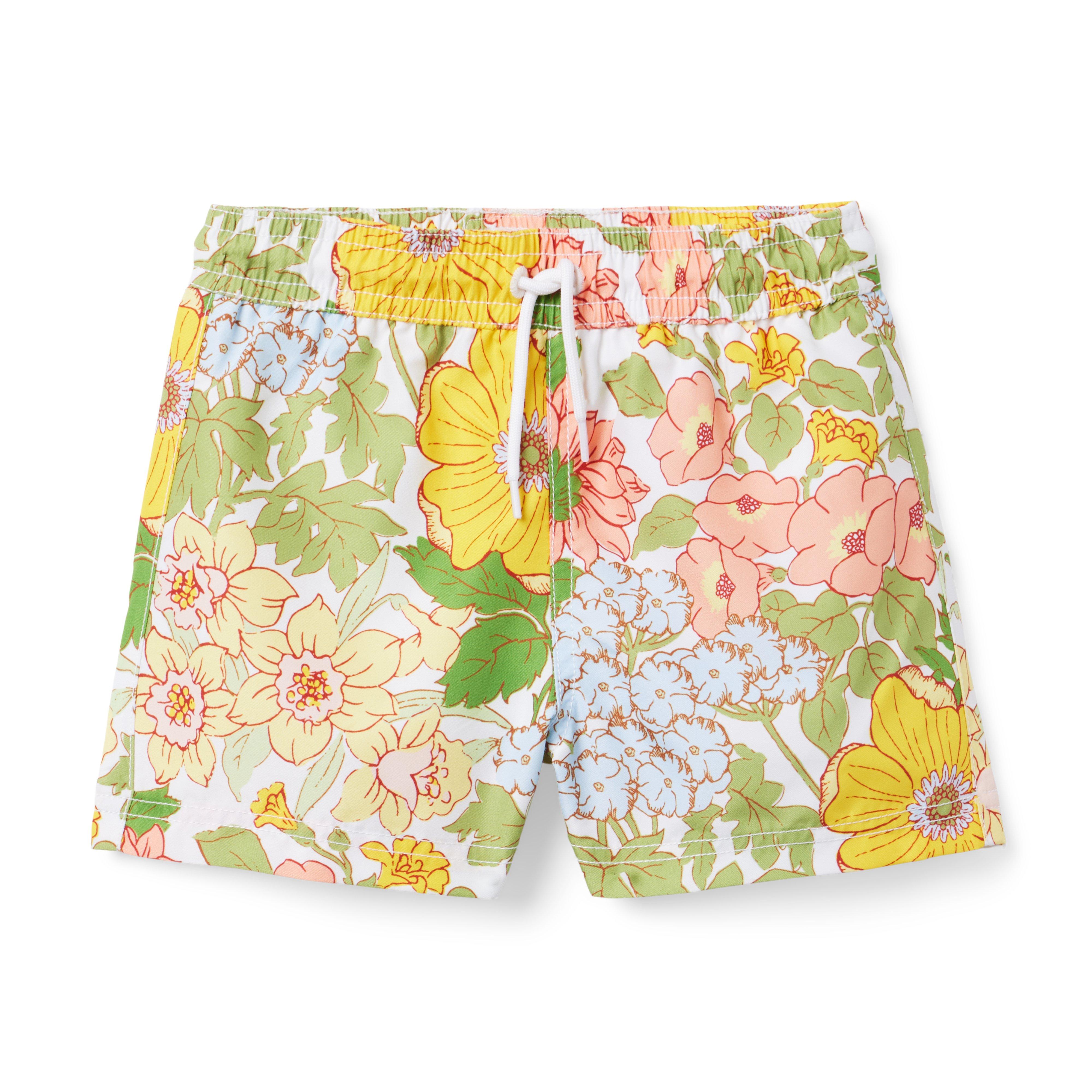 Recycled Floral Swim Trunk