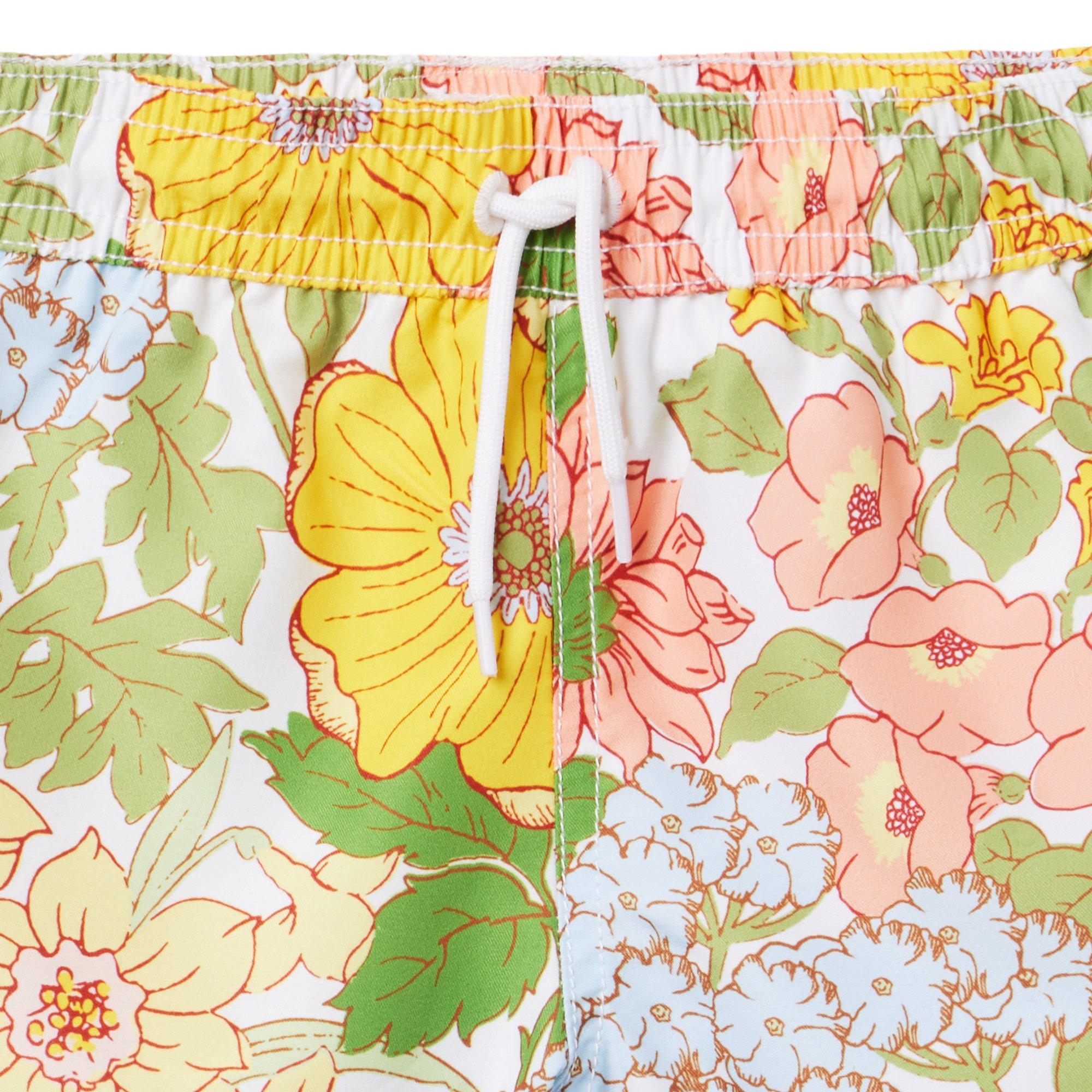 Recycled Floral Swim Trunk image number 3